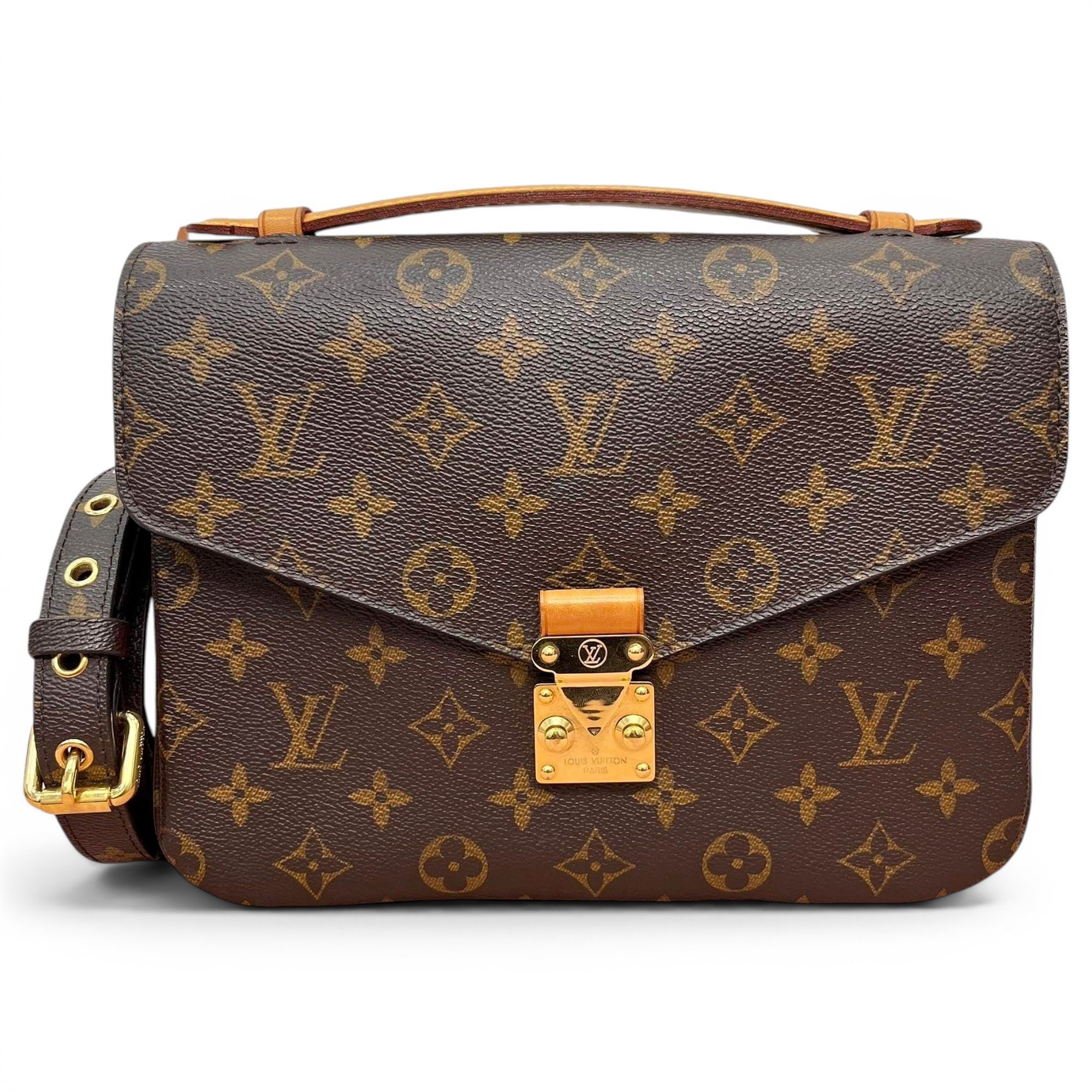 Metis leather handbag