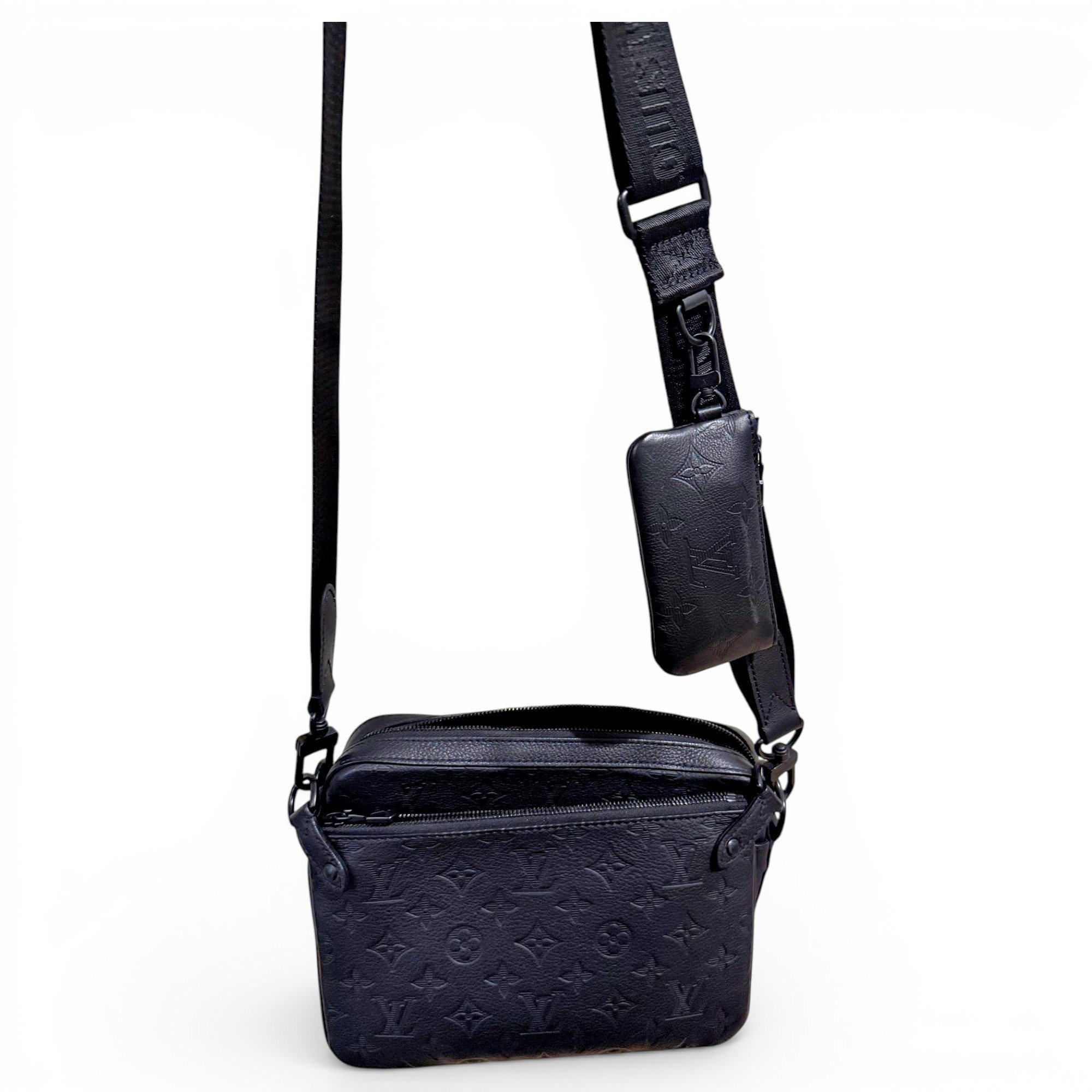 Leather crossbody bag