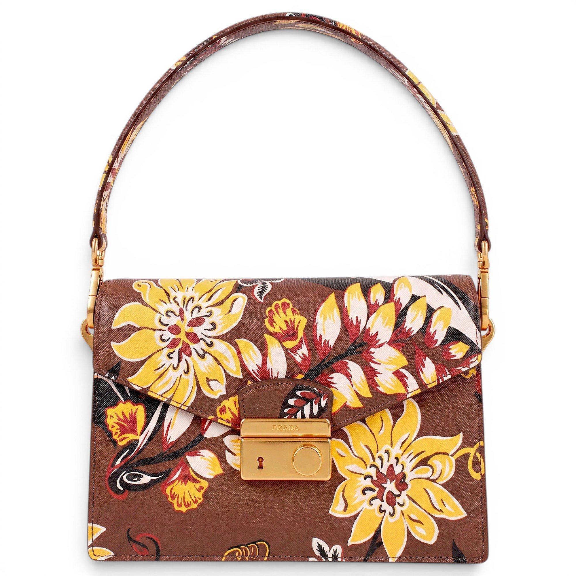 Sound leather handbag
