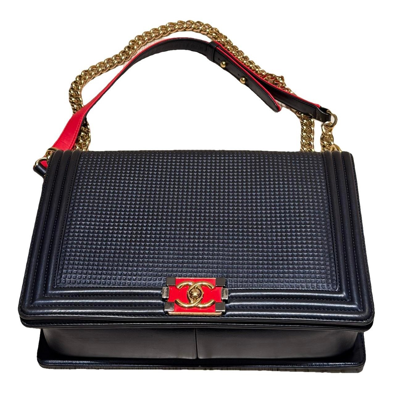 Boy leather handbag