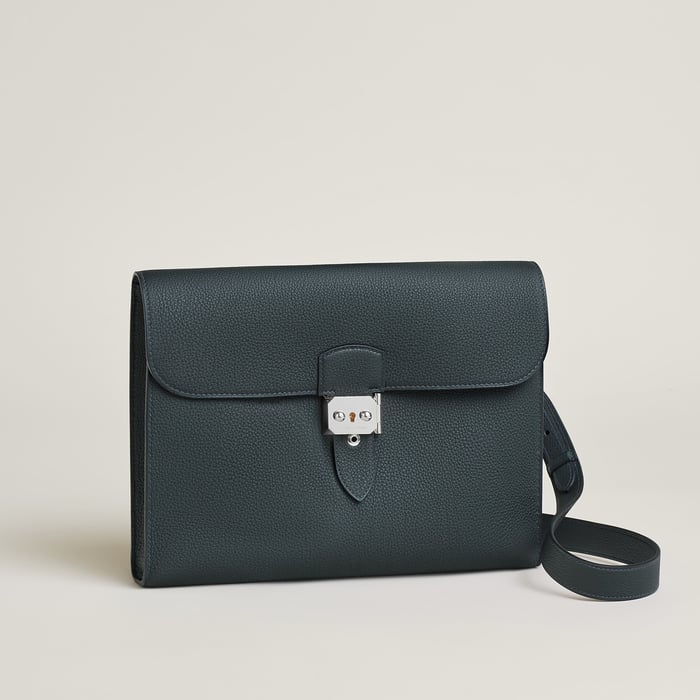Bleu Océan Sac a Depeches 29 Messenger Bag