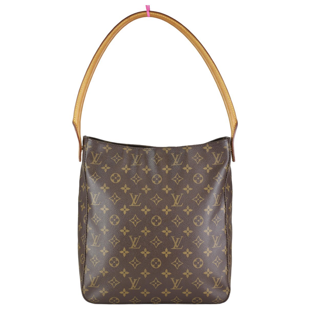 Looping cloth handbag