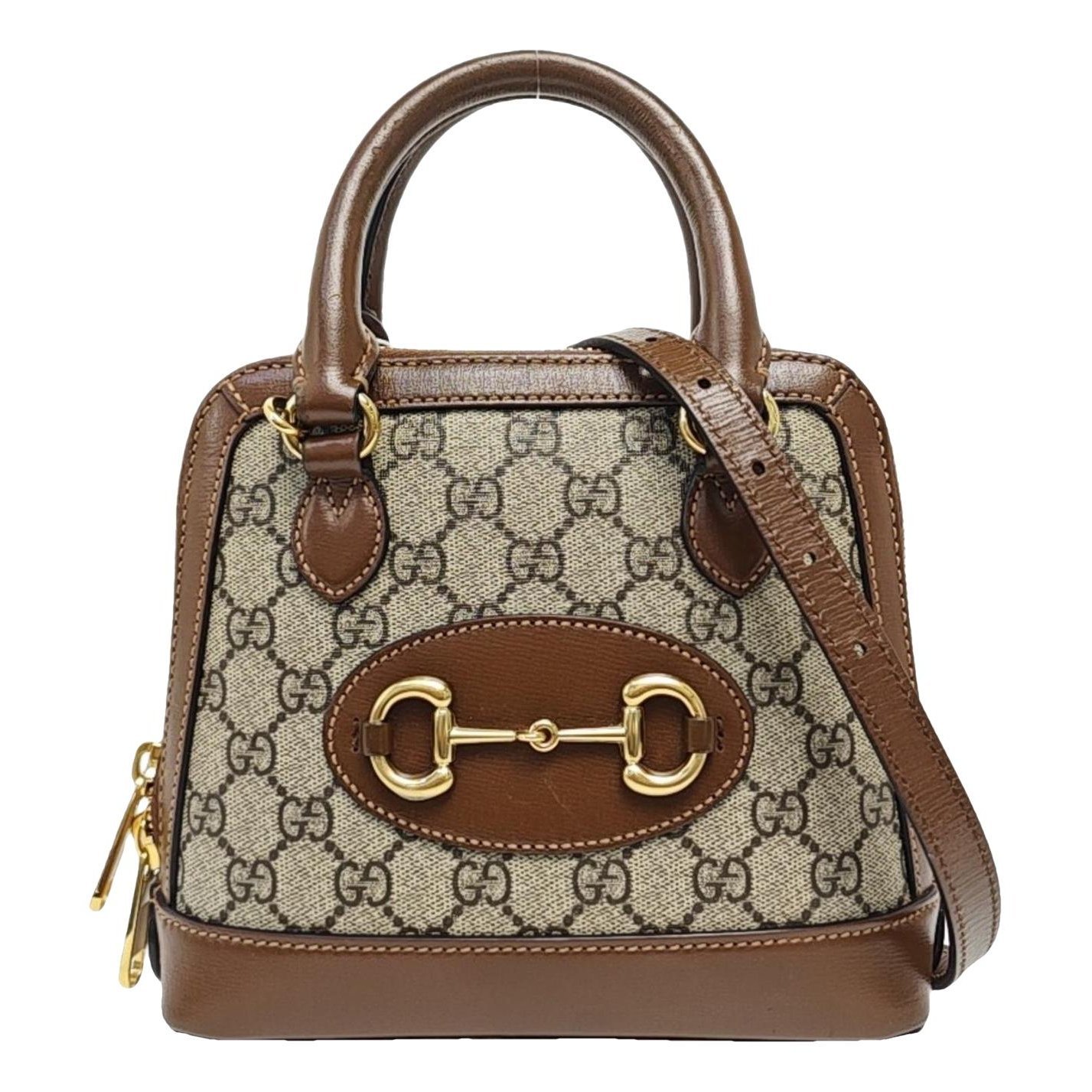 Handle Horsebit 1955 leather handbag