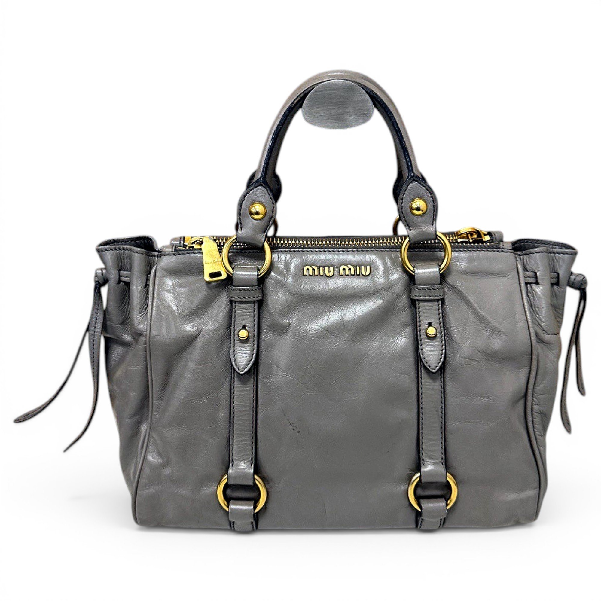 Vitello leather handbag