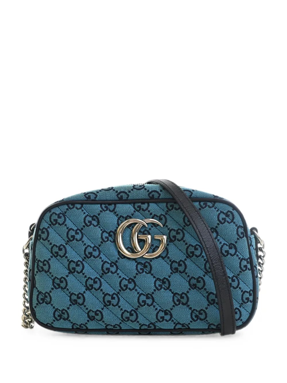 2016-2026 Small GG Marmont Matelasse GG Canvas crossbody bag