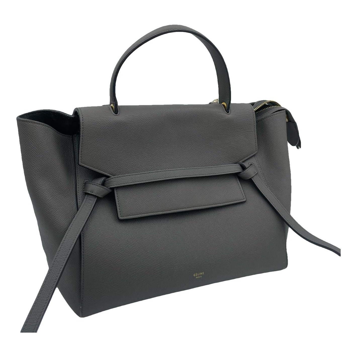 Belt vegan leather handbag