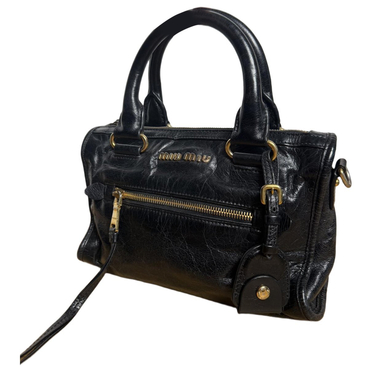 Miu Miu Vitello leather handbag