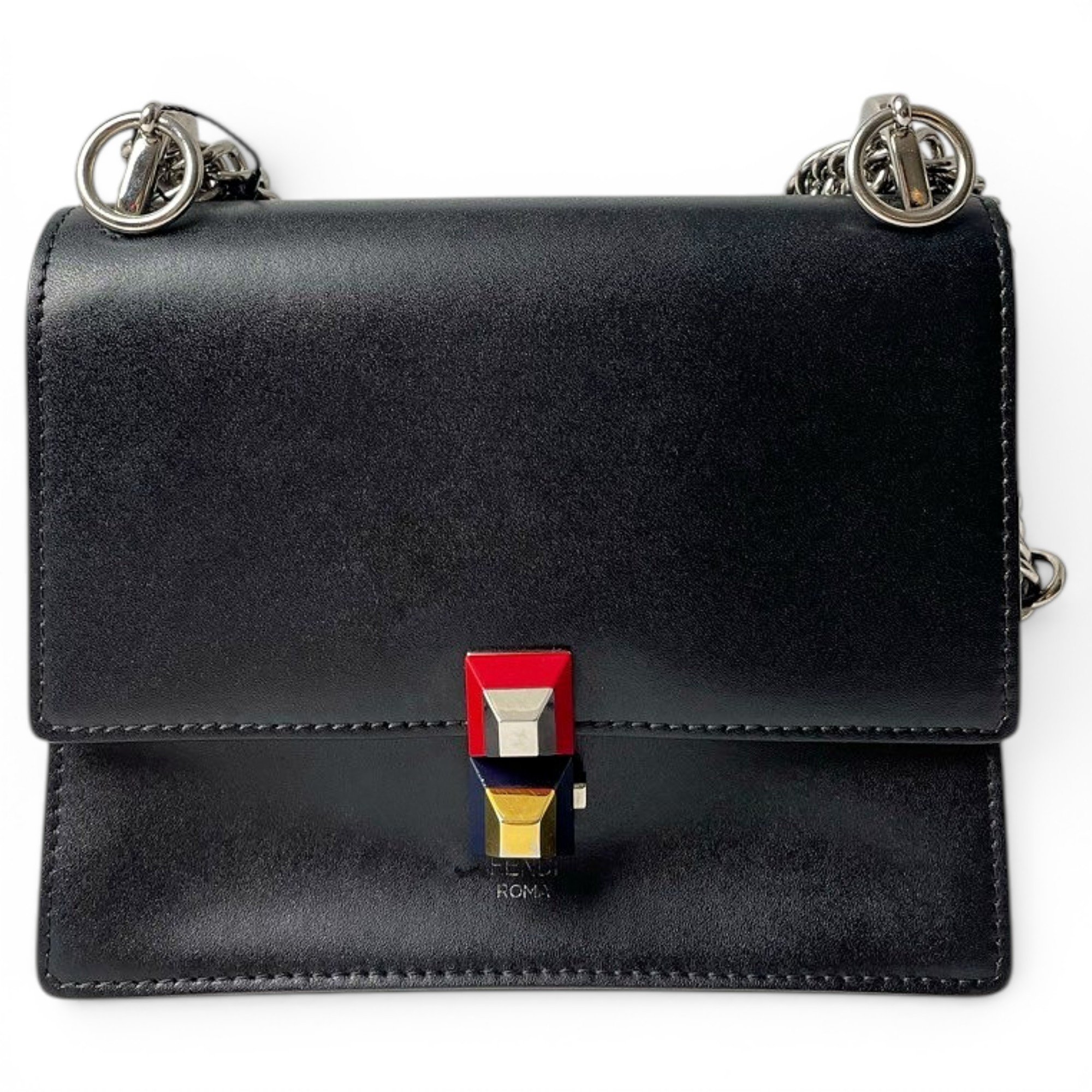 Kan I leather crossbody bag