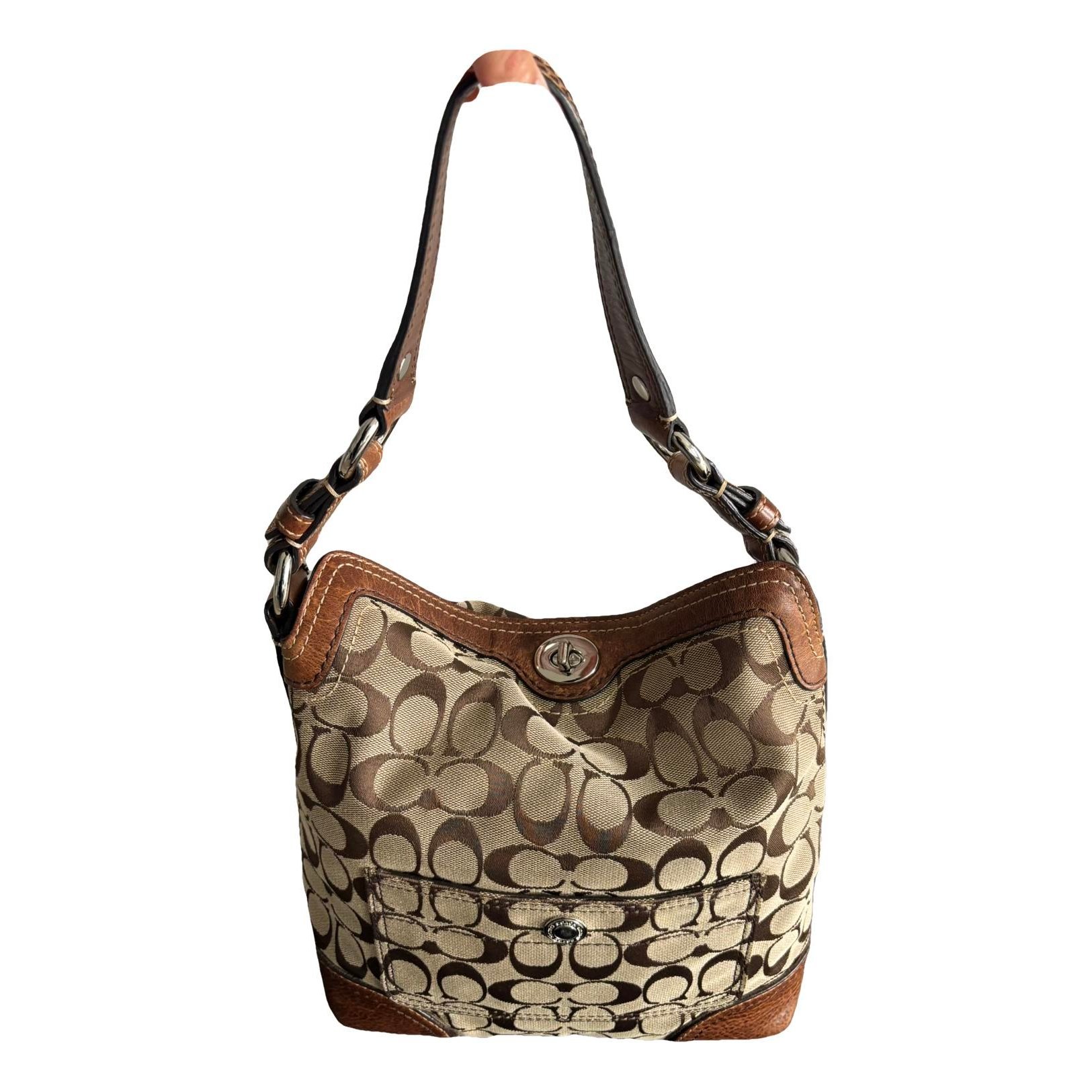 Leather handbag
