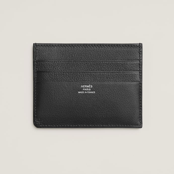 Noir H Sellier Colorfil Card Holder