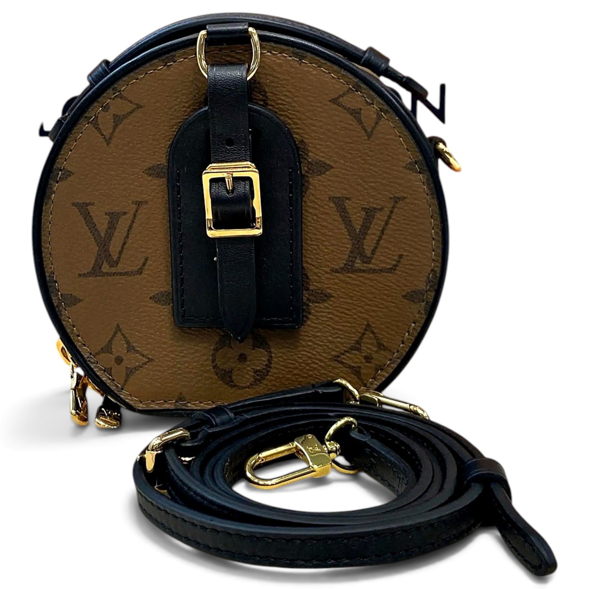 Petite Boîte Chapeau leather crossbody bag