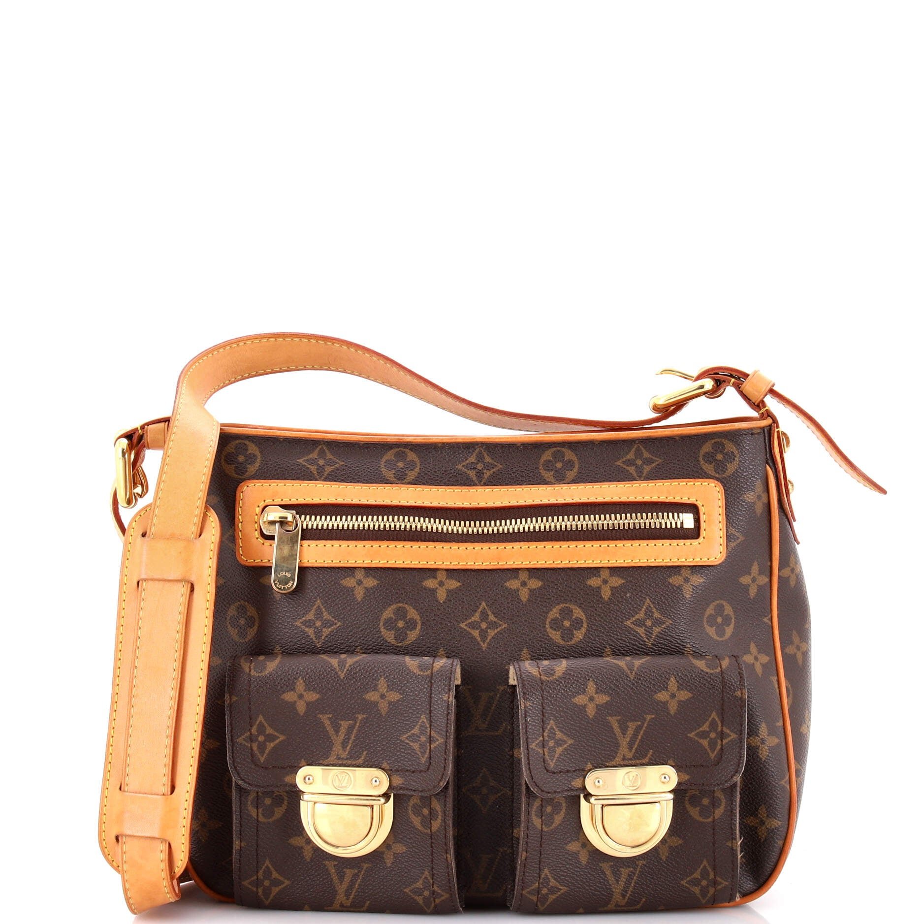 Hudson Handbag Monogram Canvas GM