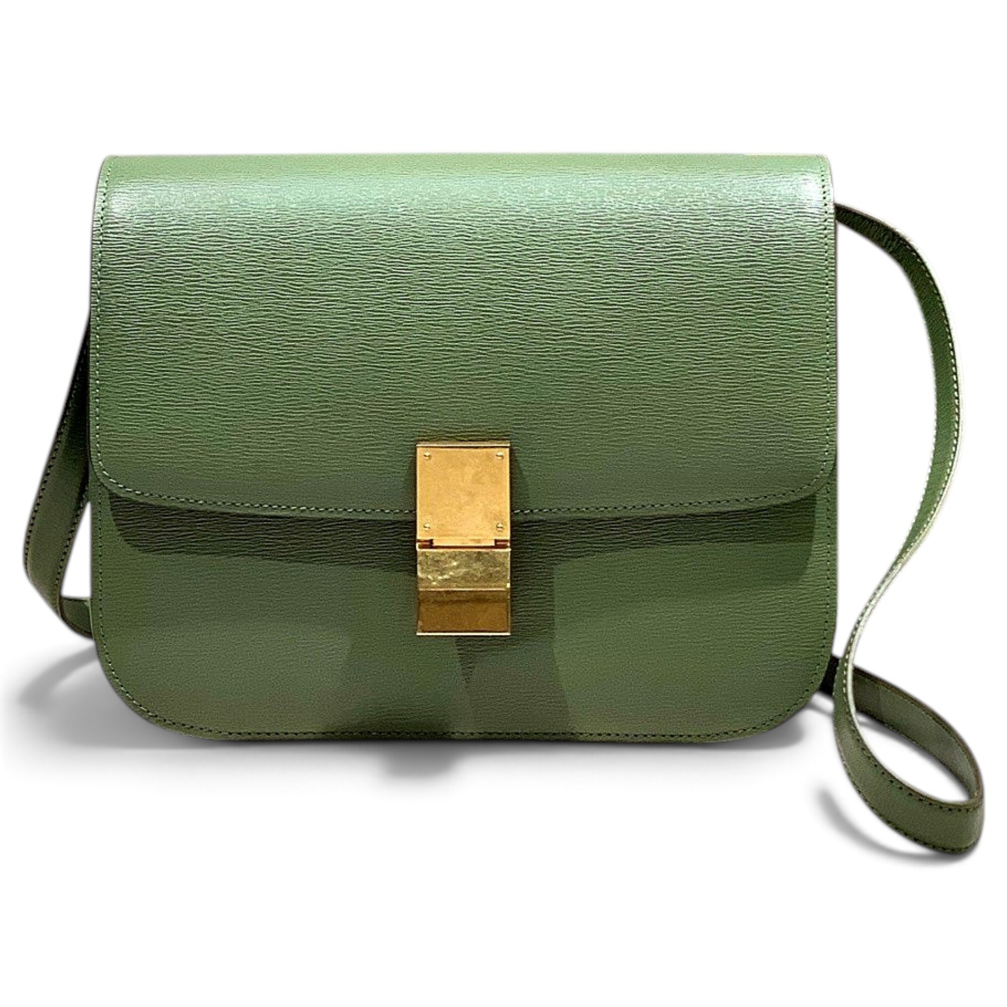 Classic leather handbag