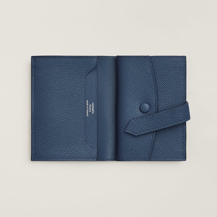 Navy Bearn Mini Wallet