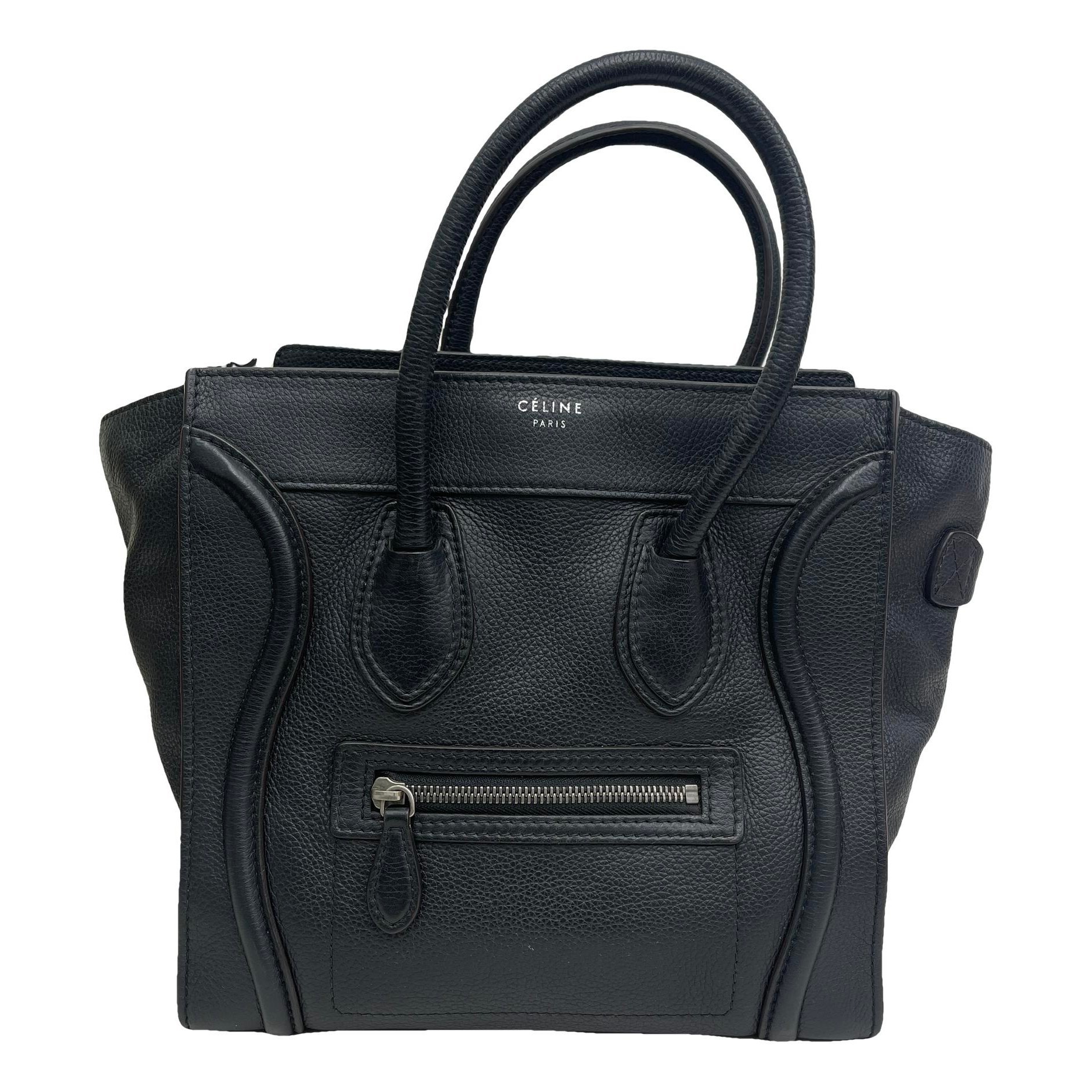 Luggage leather handbag