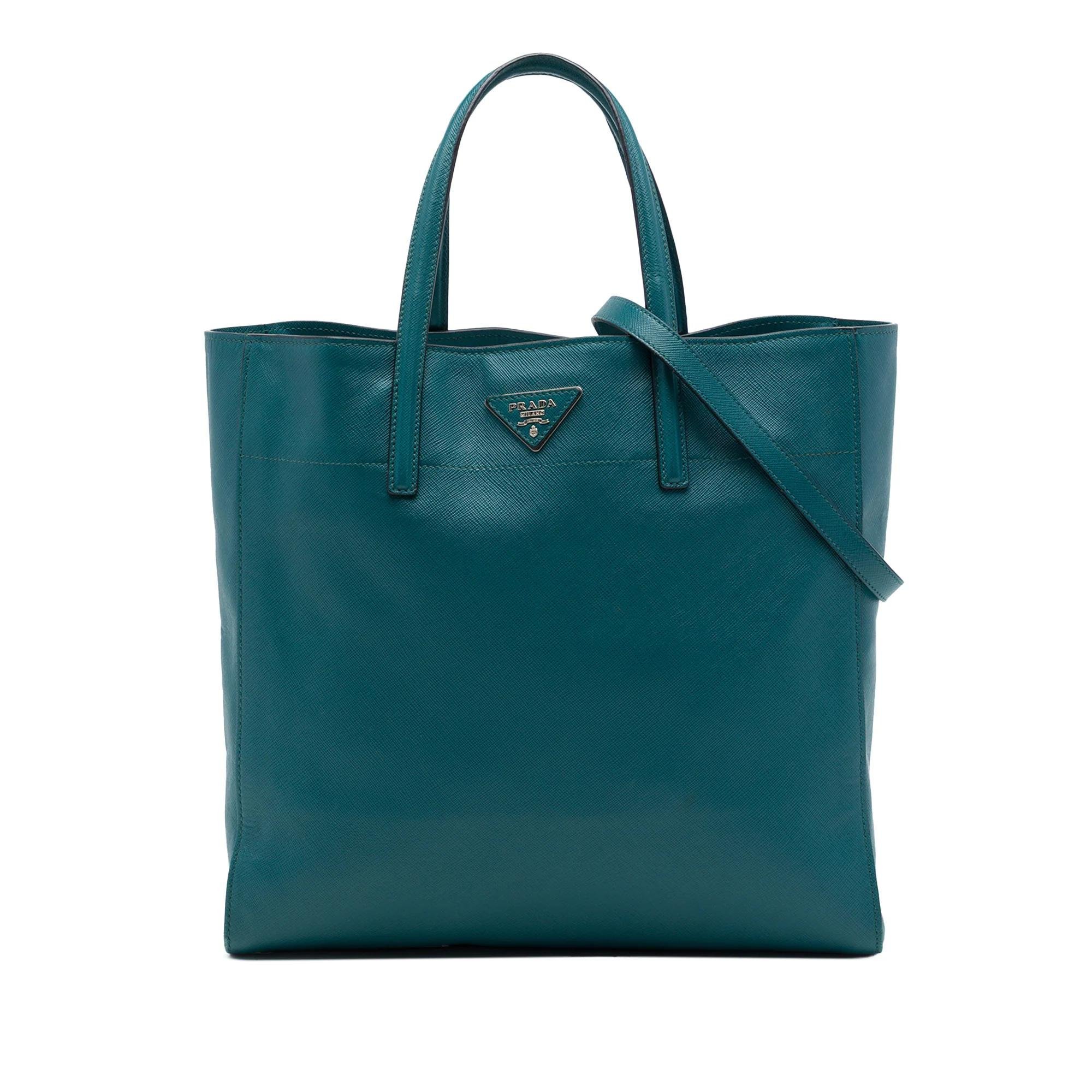 Prada Pocket leather handbag