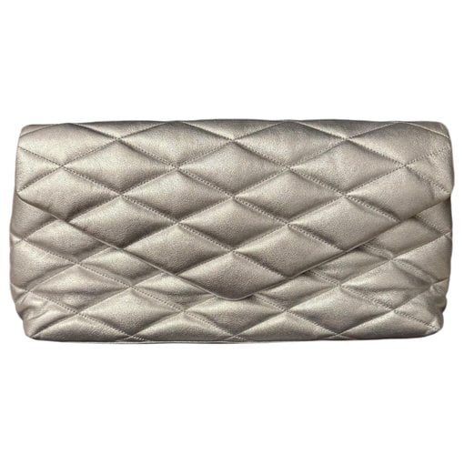 Saint Laurent Sade Pochette Enveloppe leather clutch bag