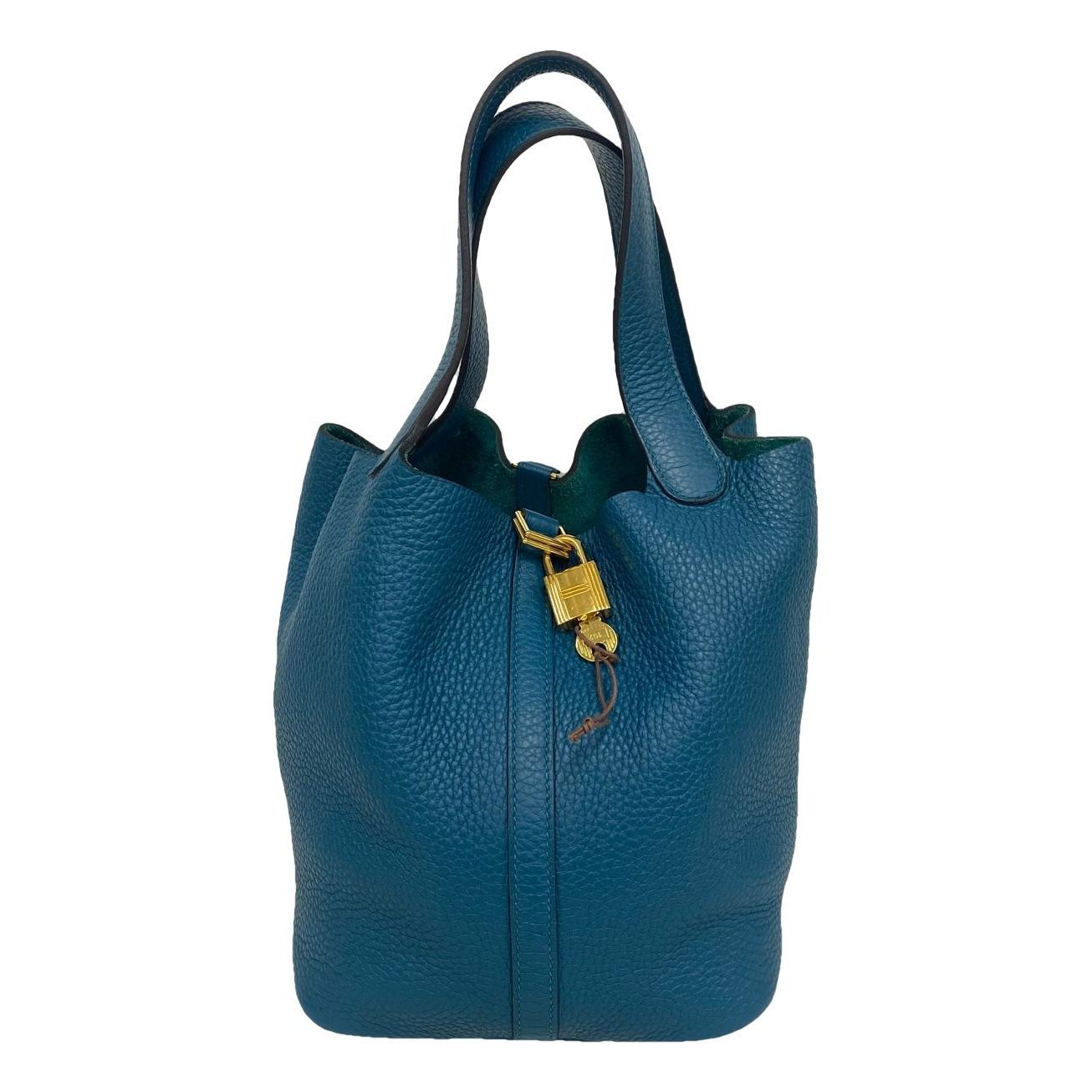 Picotin leather handbag
