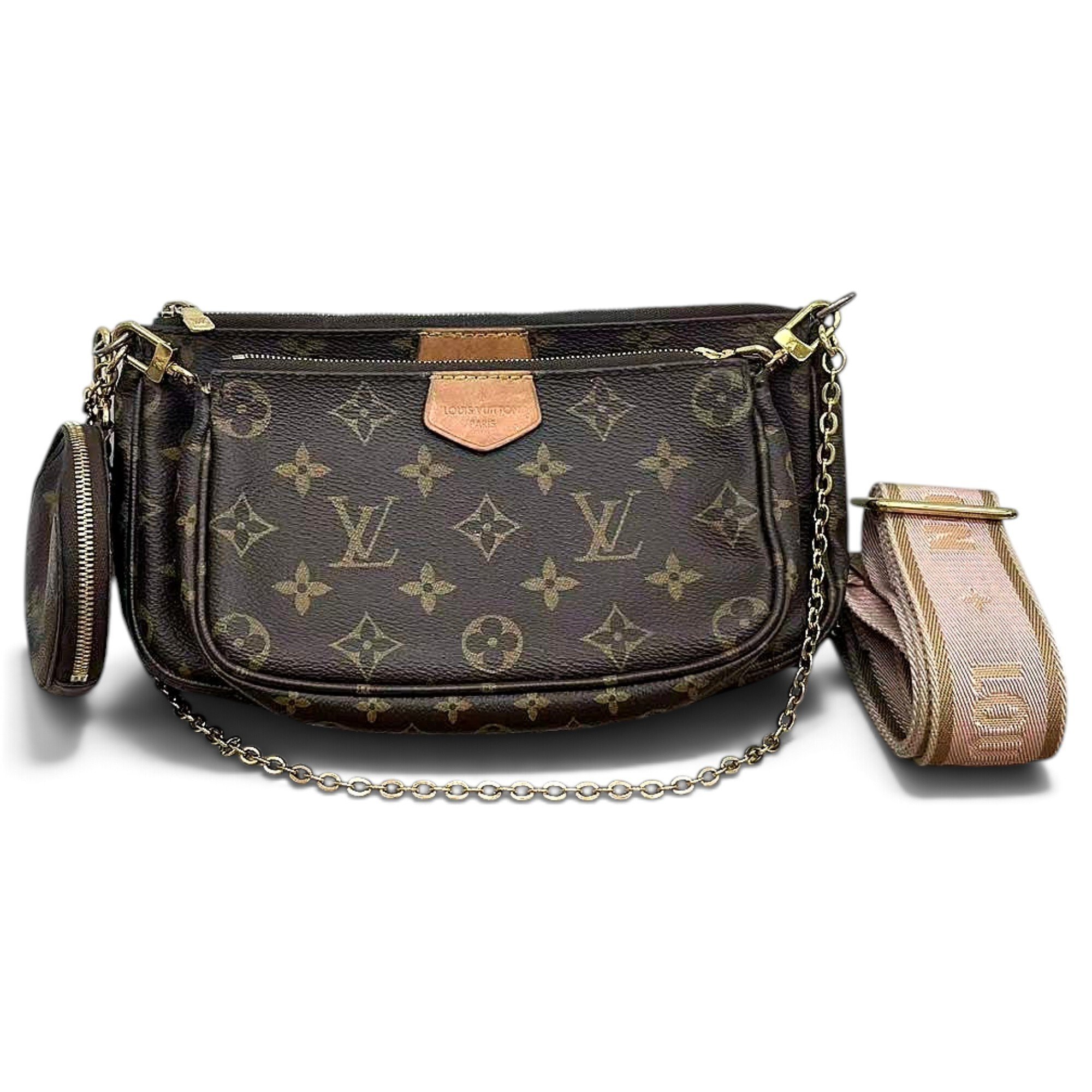 Multi Pochette Accessoires leather handbag