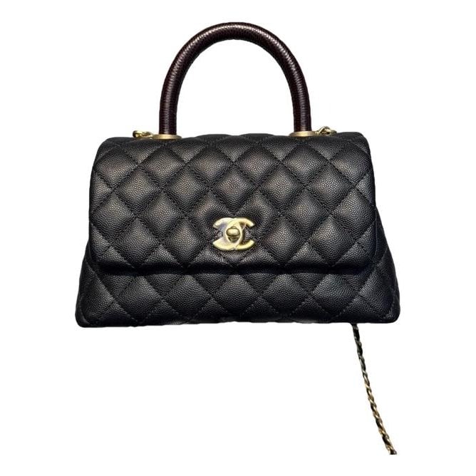 Coco Handle leather handbag