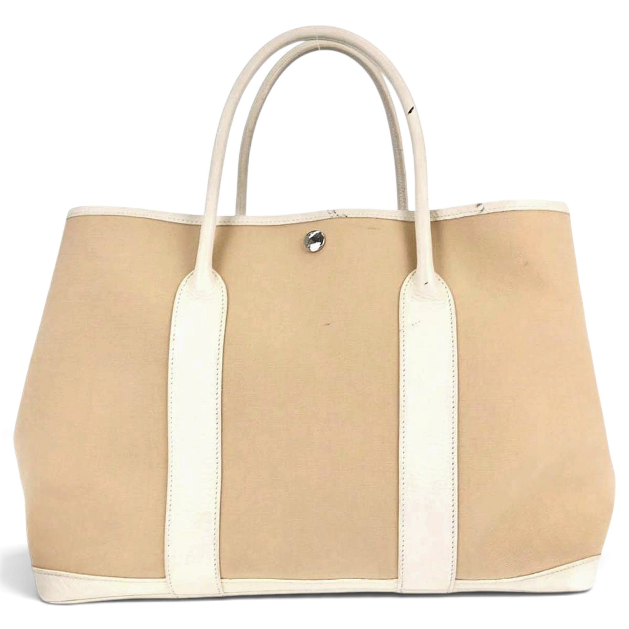 Hermes Garden Party 36 Handbag Negonda Leather
