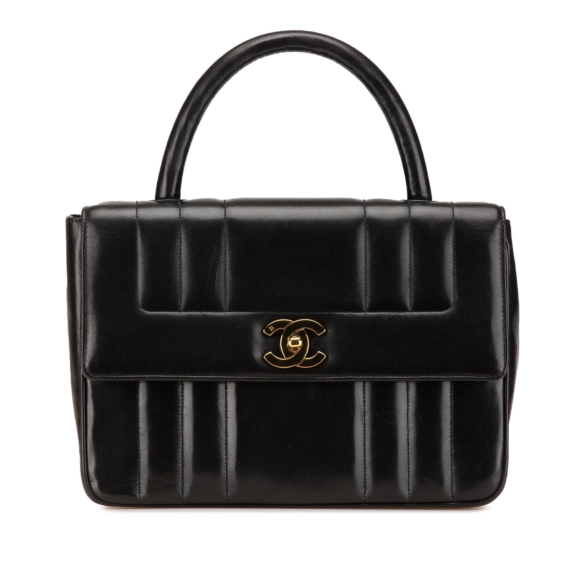 Mademoiselle leather handbag