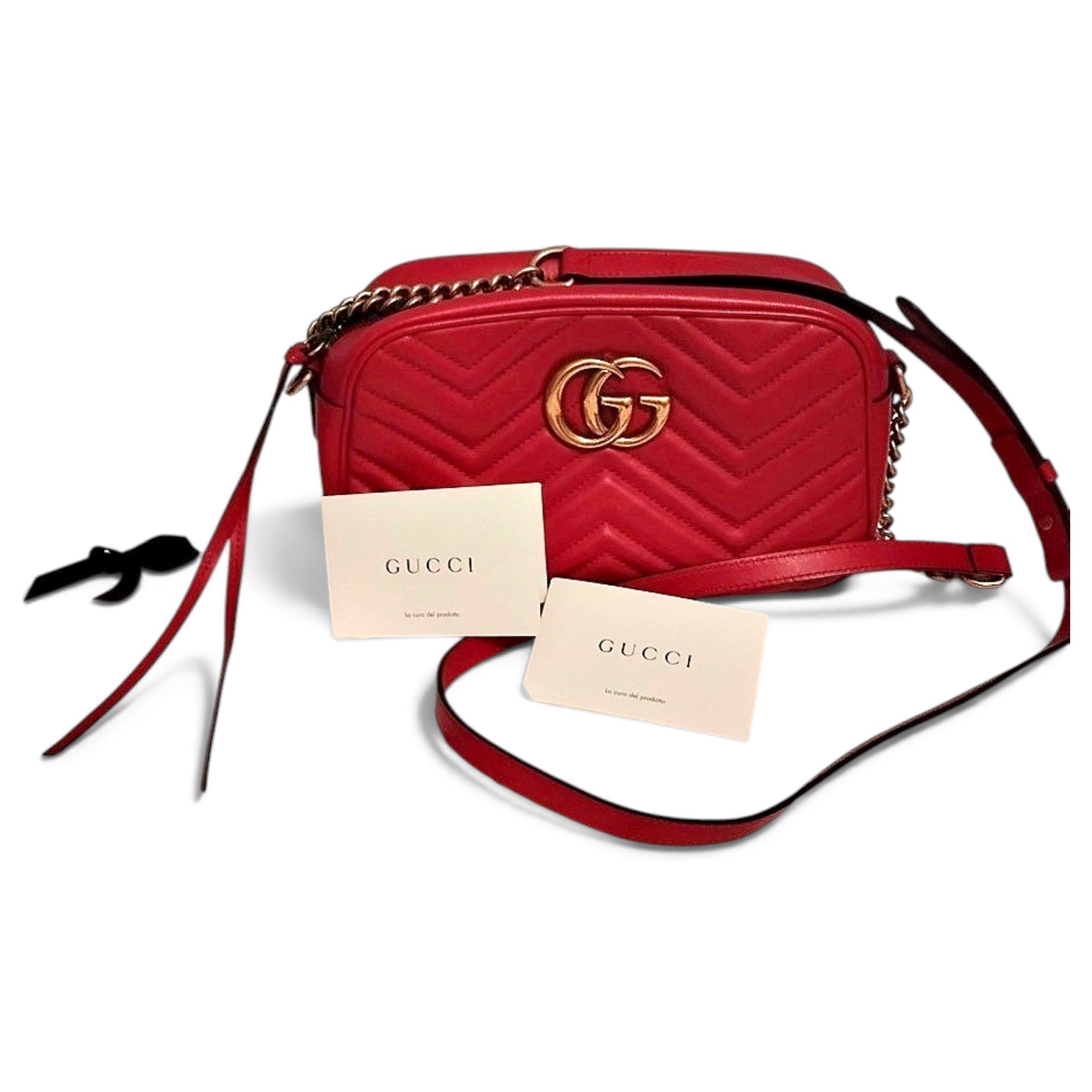 Leather crossbody bag