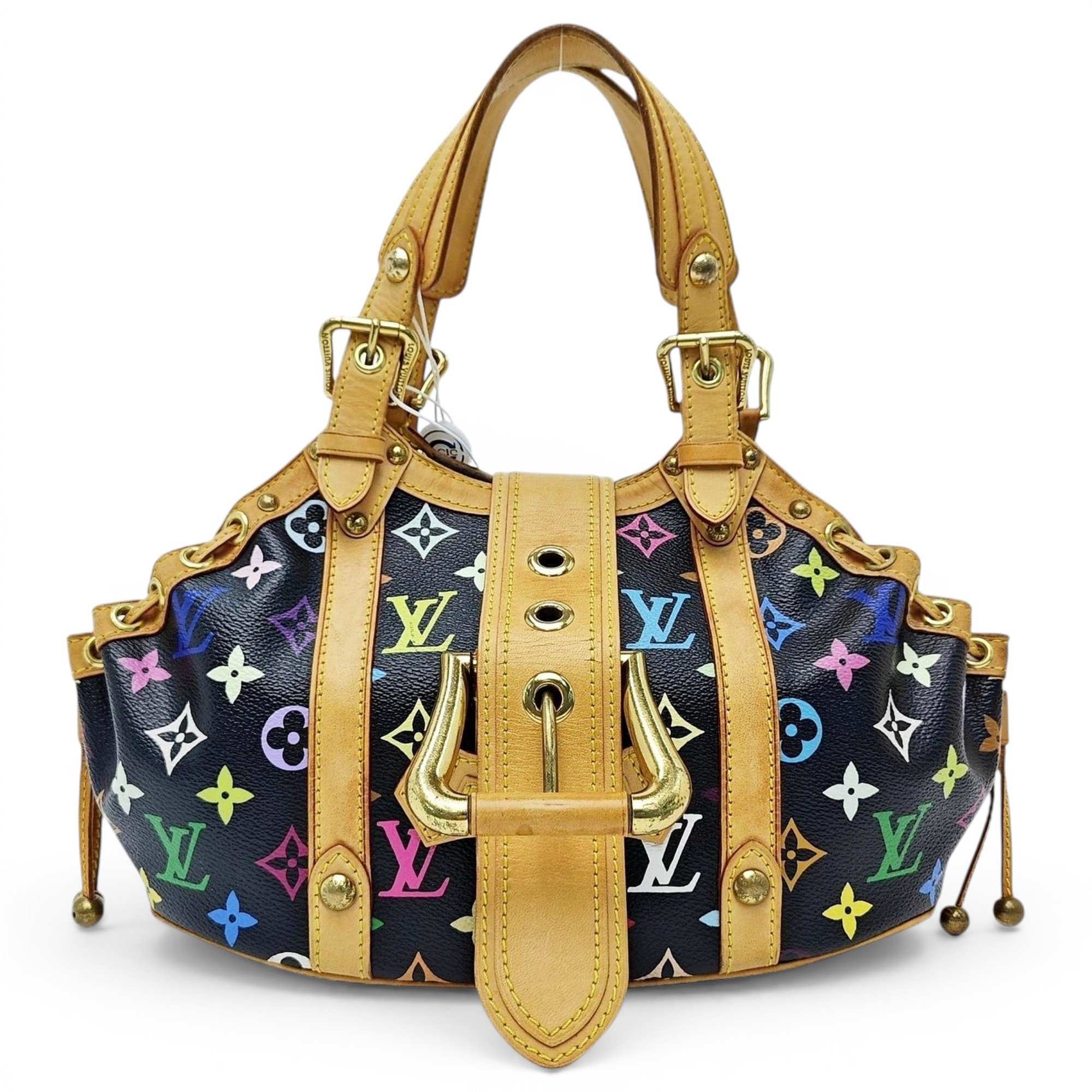 Theda leather handbag