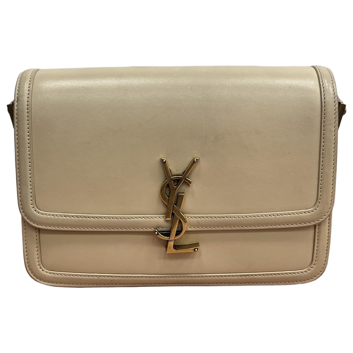 Solférino leather handbag