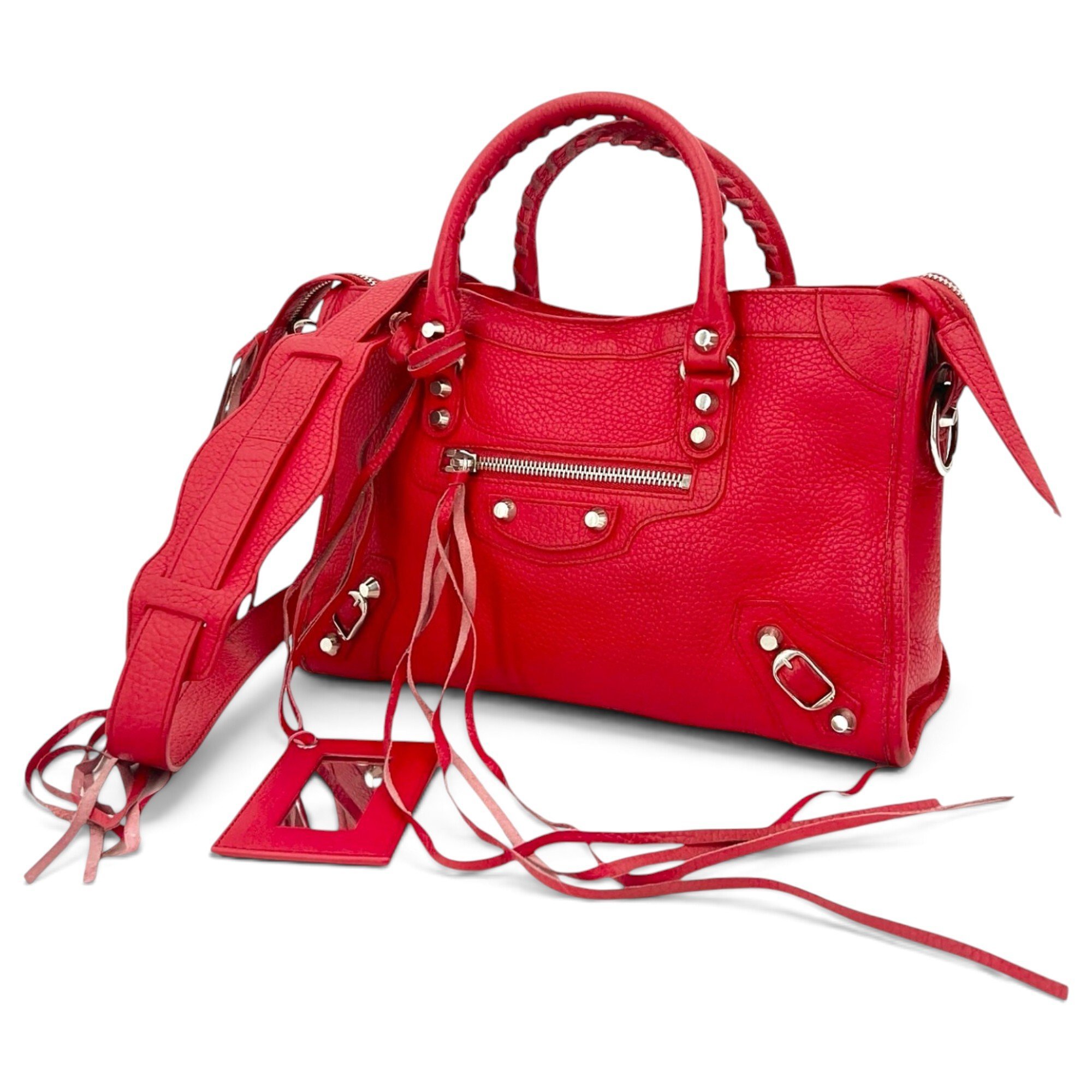 Neo Classic leather satchel