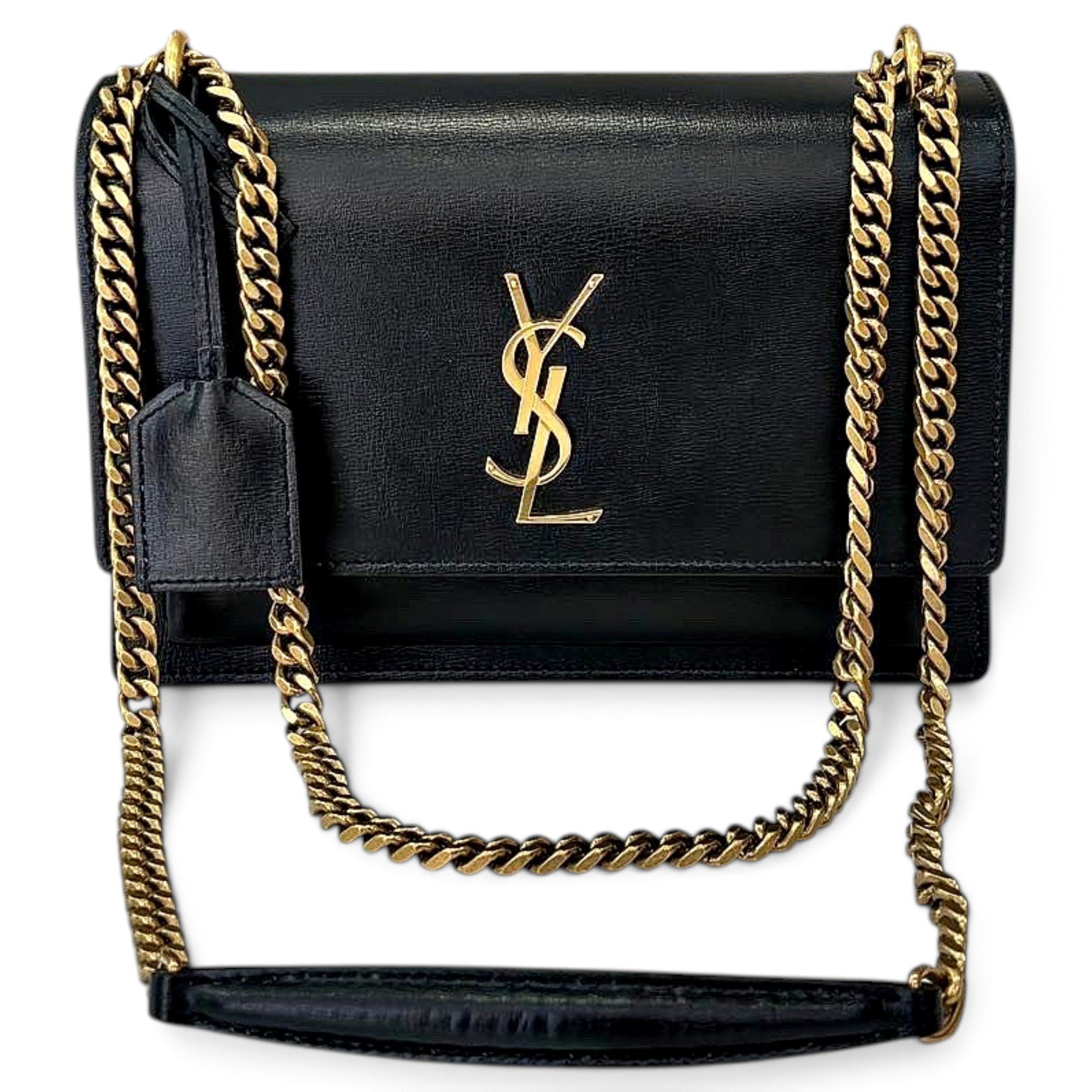 Sunset leather handbag
