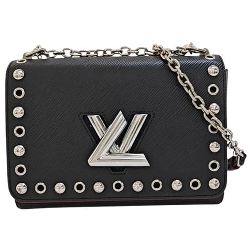 Twist leather crossbody bag