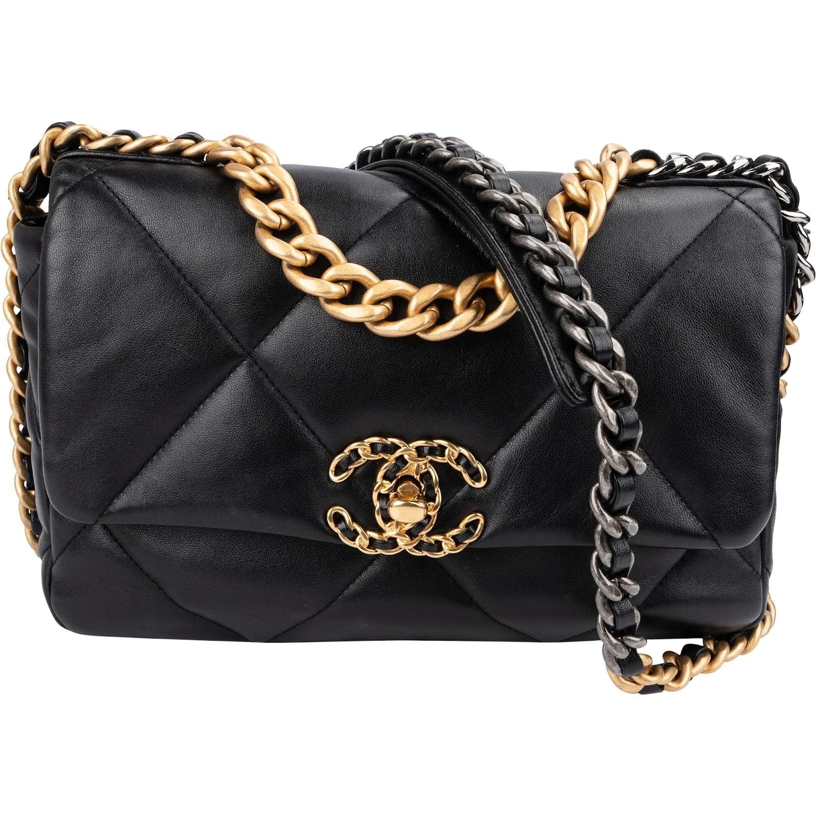 Chanel 19 leather handbag