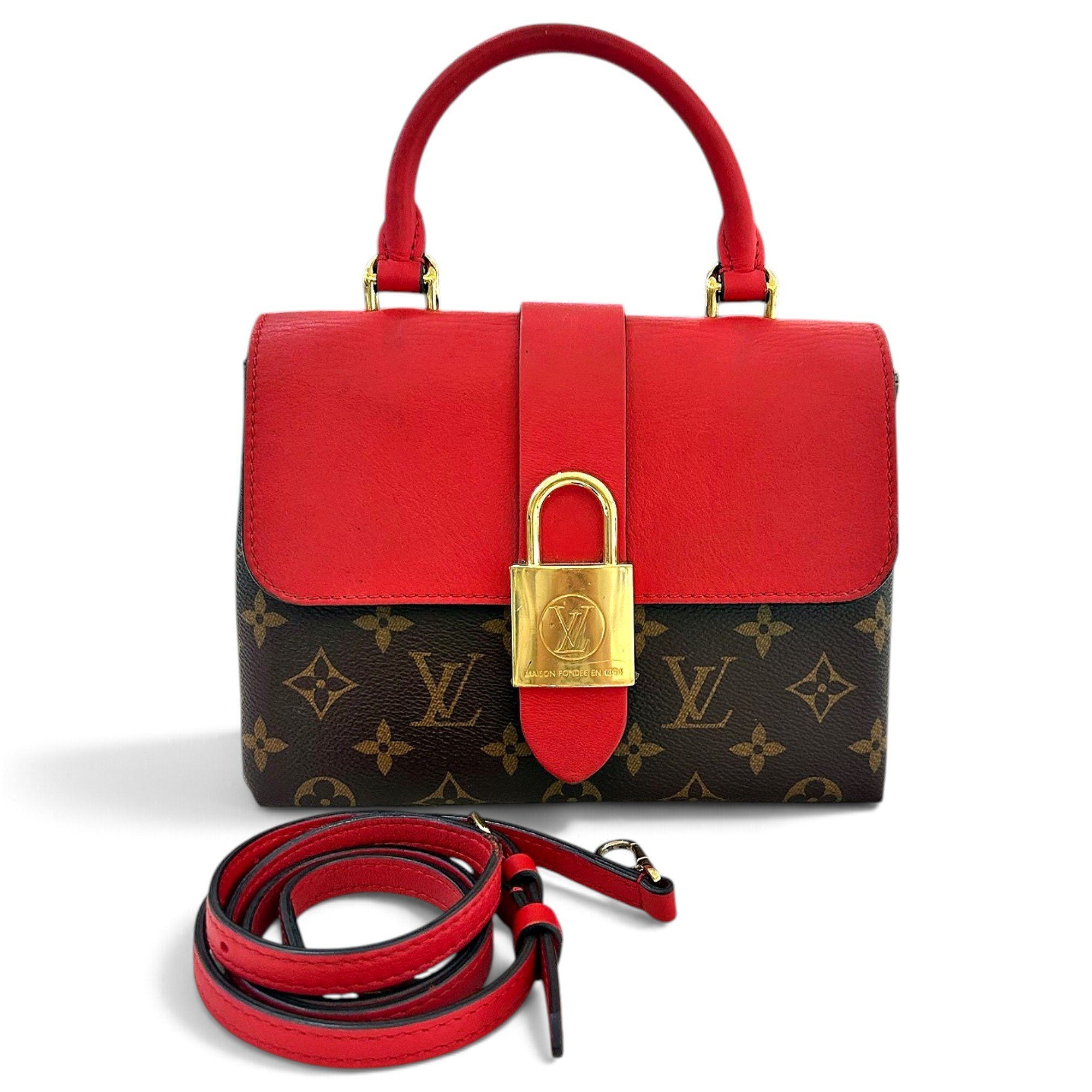 Locky BB leather handbag