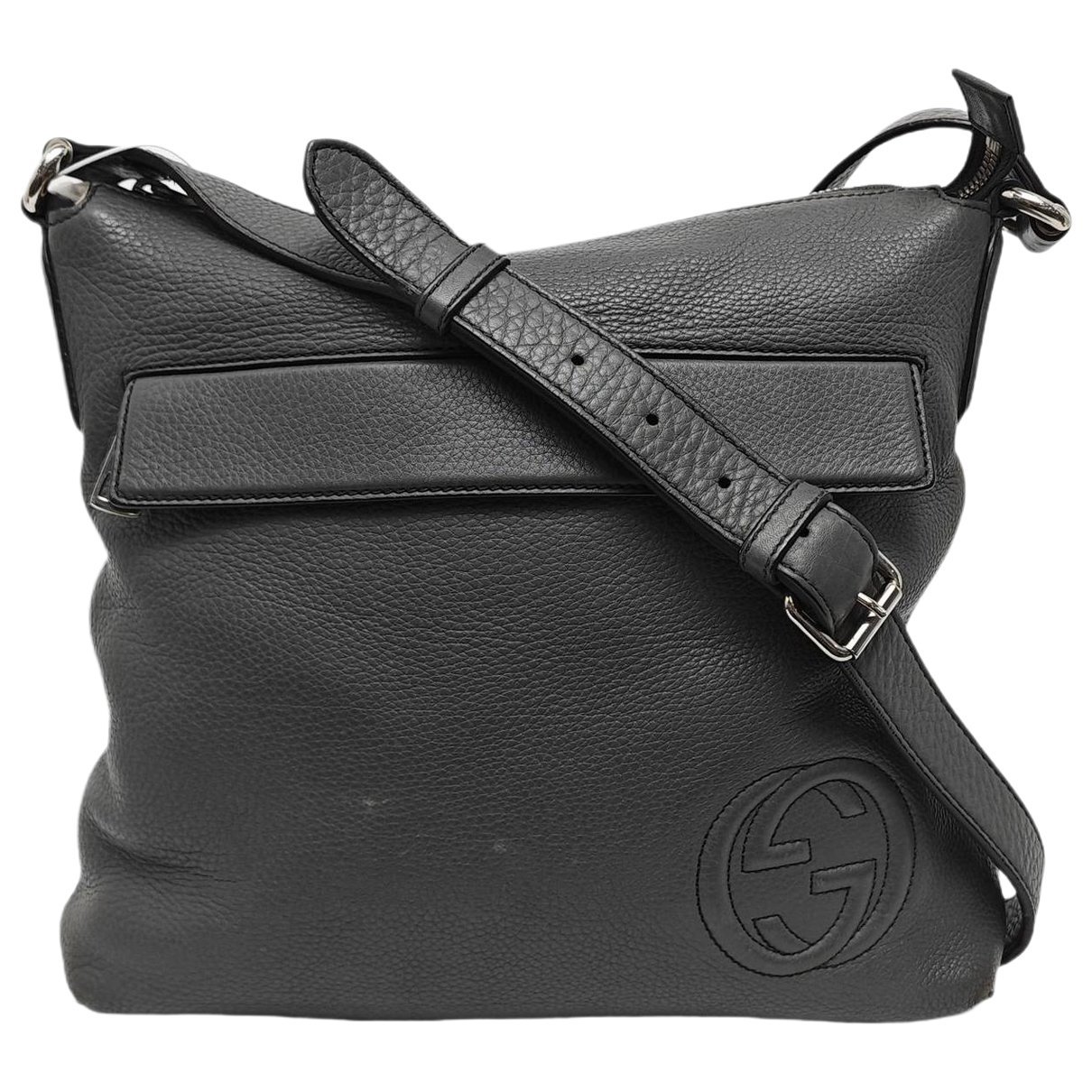 Leather crossbody bag