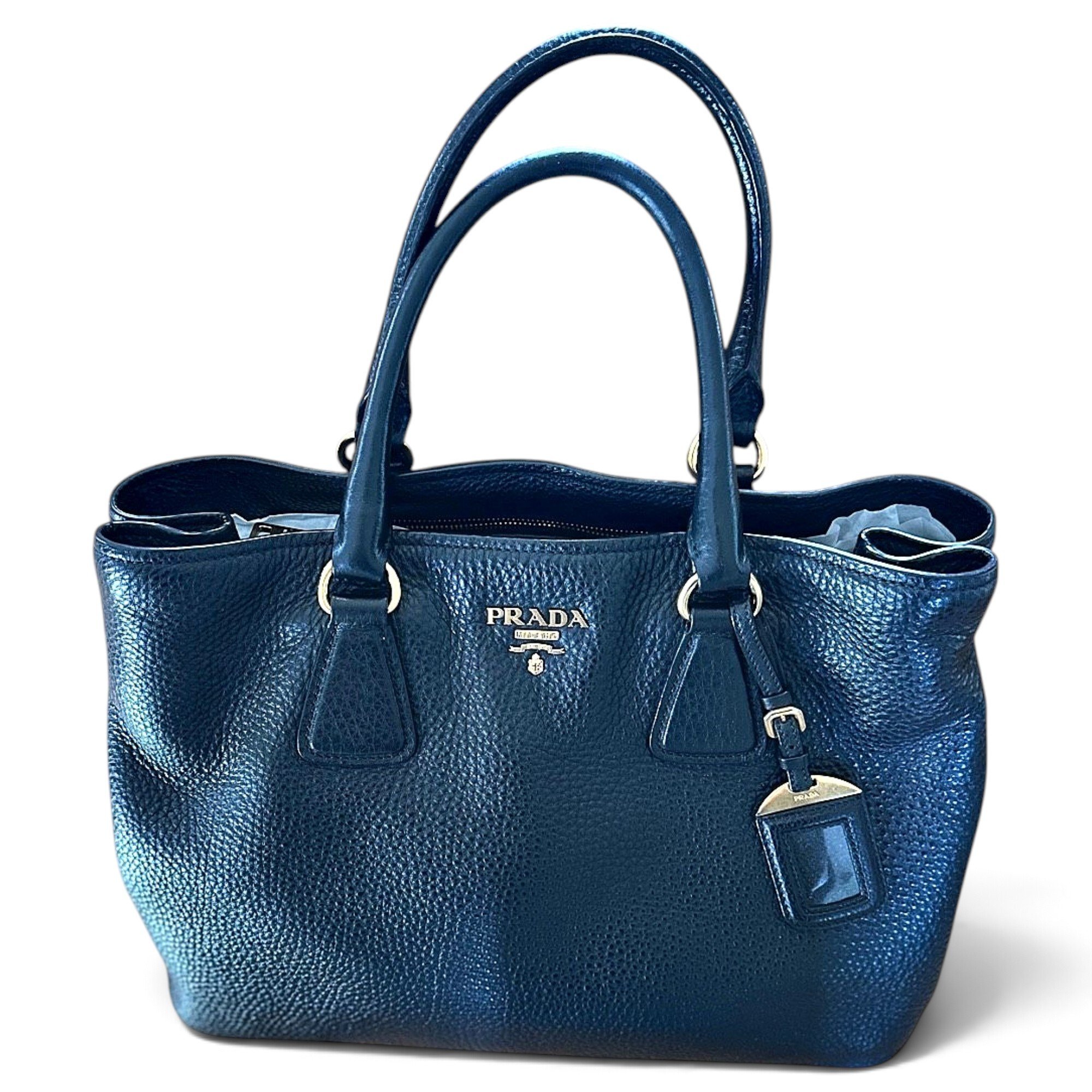 Leather tote