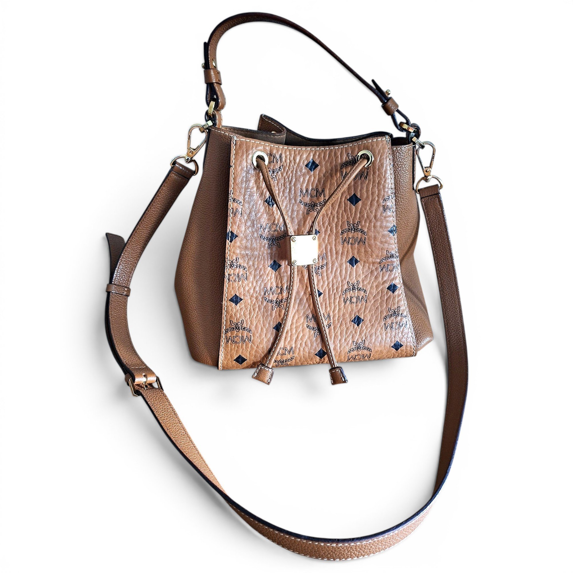 Leather crossbody bag