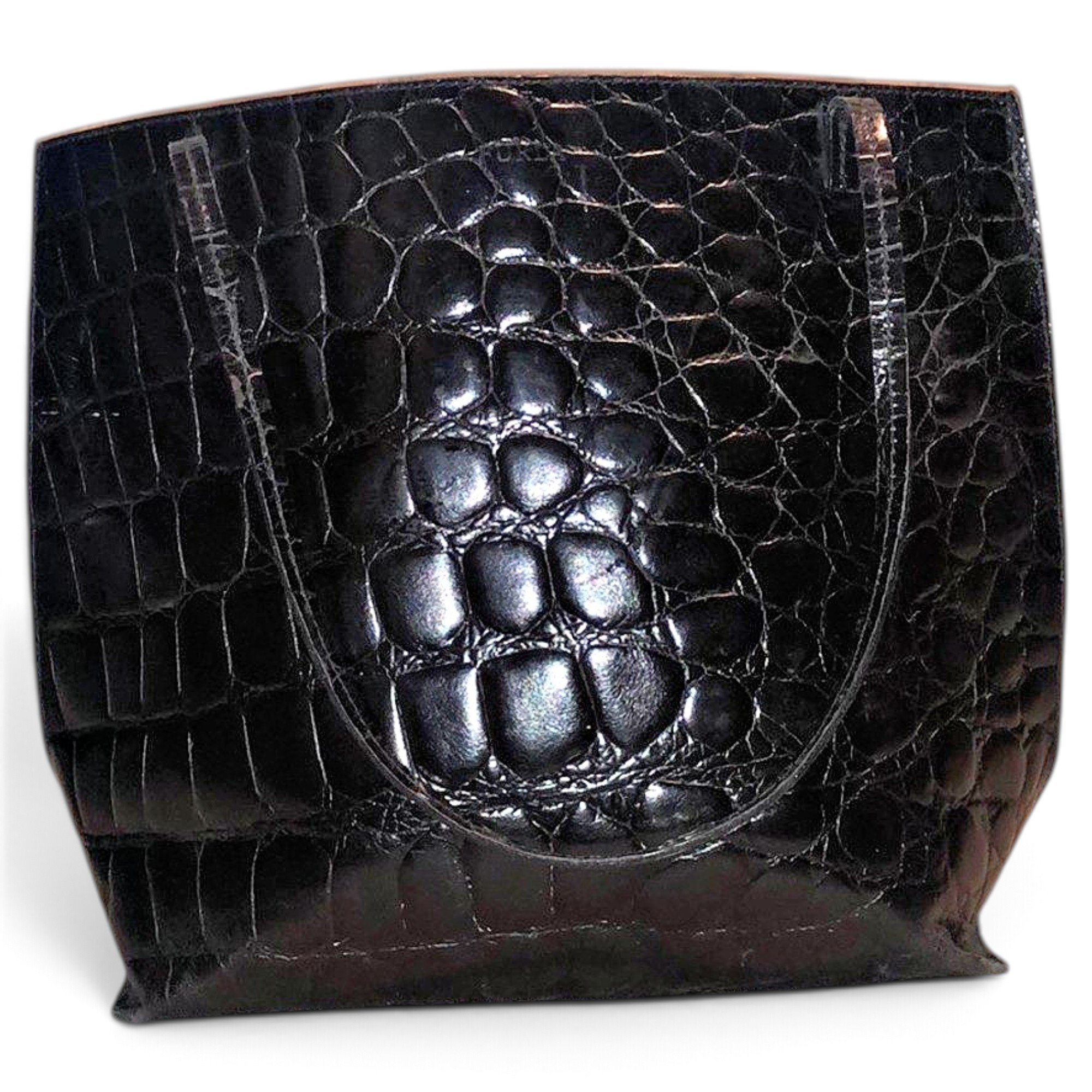 Furla Candy Bag crocodile handbag