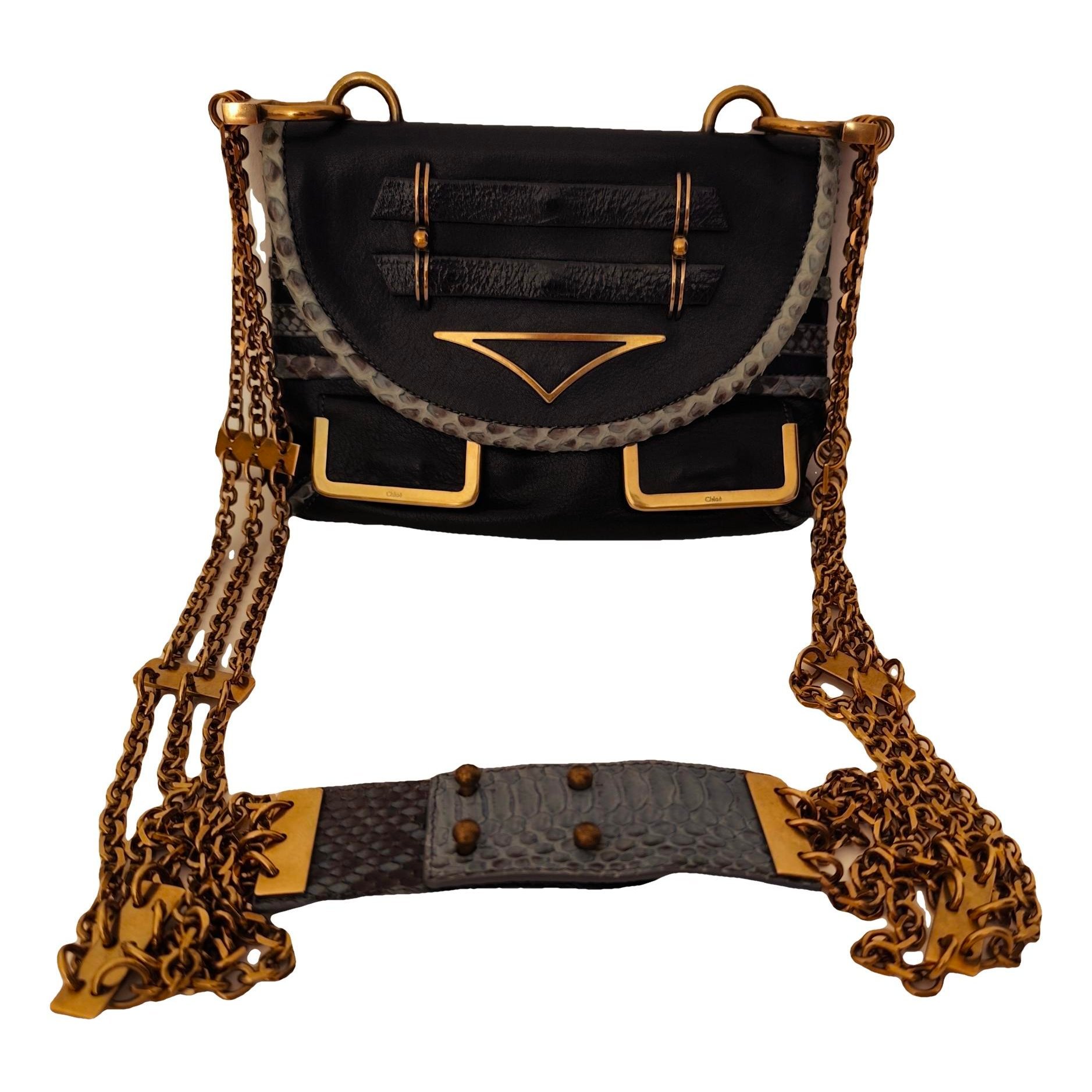 Leather crossbody bag