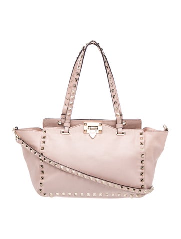 Rockstud Top Handle Bag