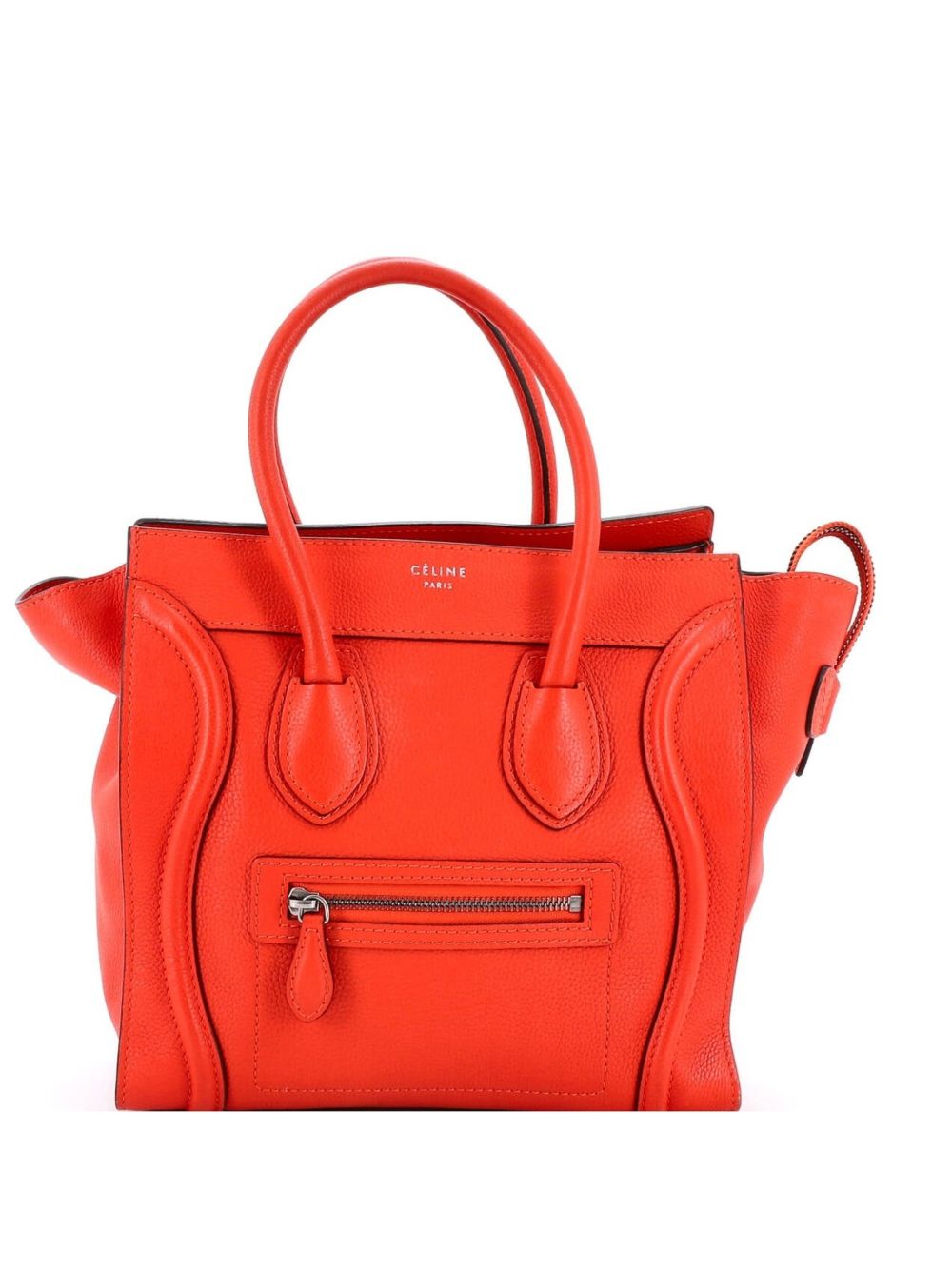 Luggage Bag Grainy Leather Mini tote bag