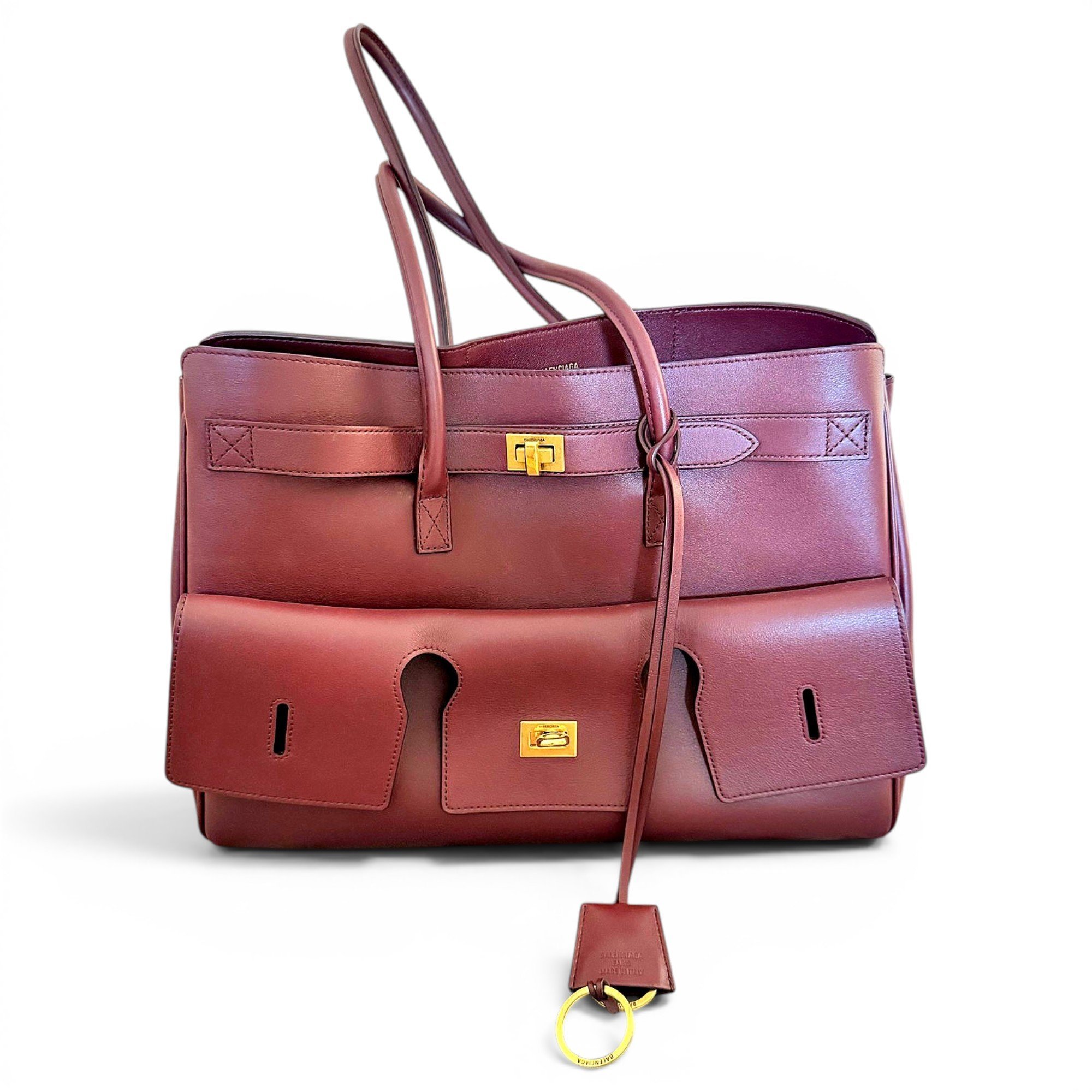 Carry All Bel Air leather tote