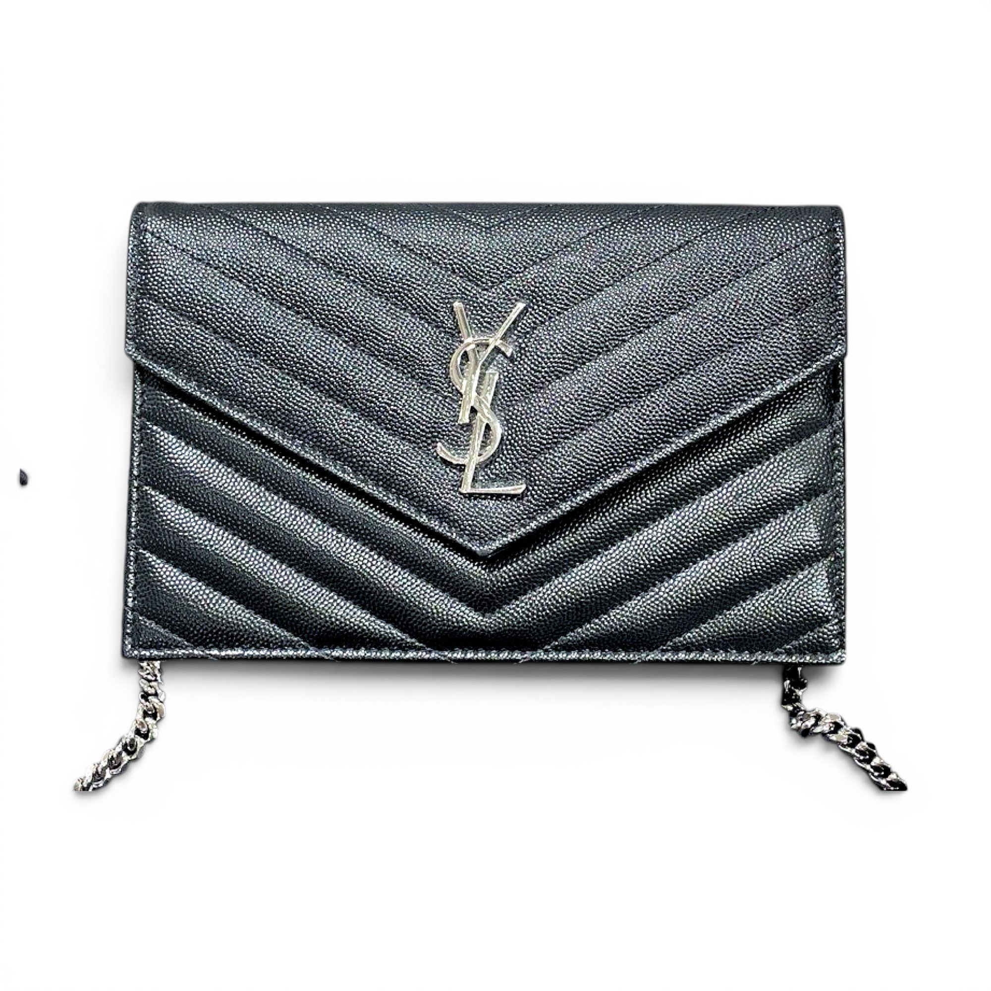 Portefeuille enveloppe leather crossbody bag