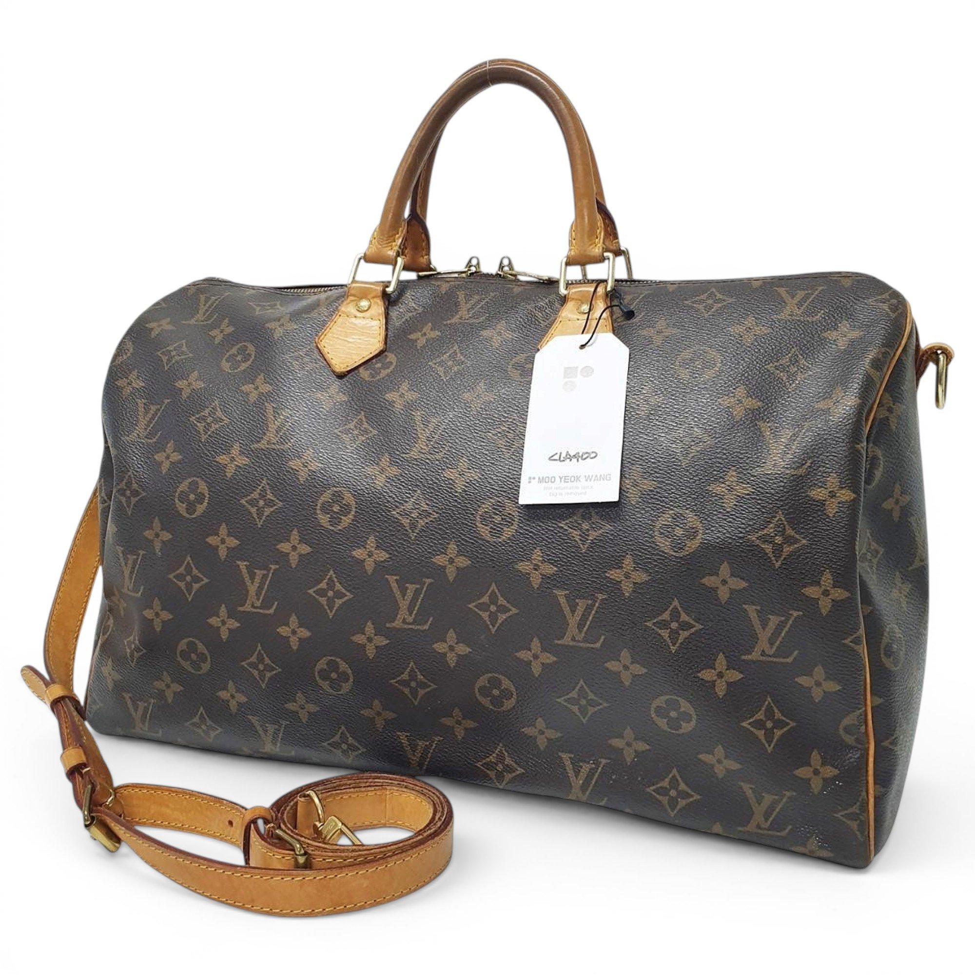 Leather handbag