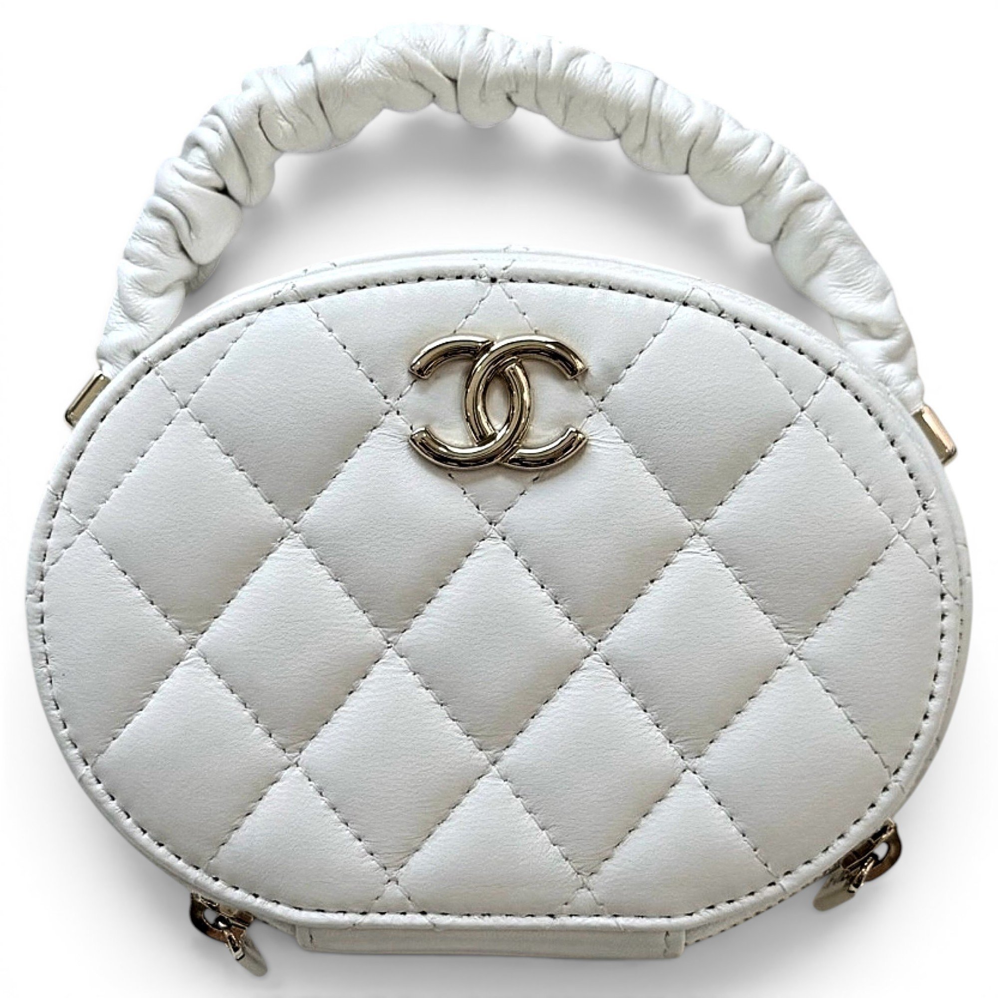Vanity leather mini bag