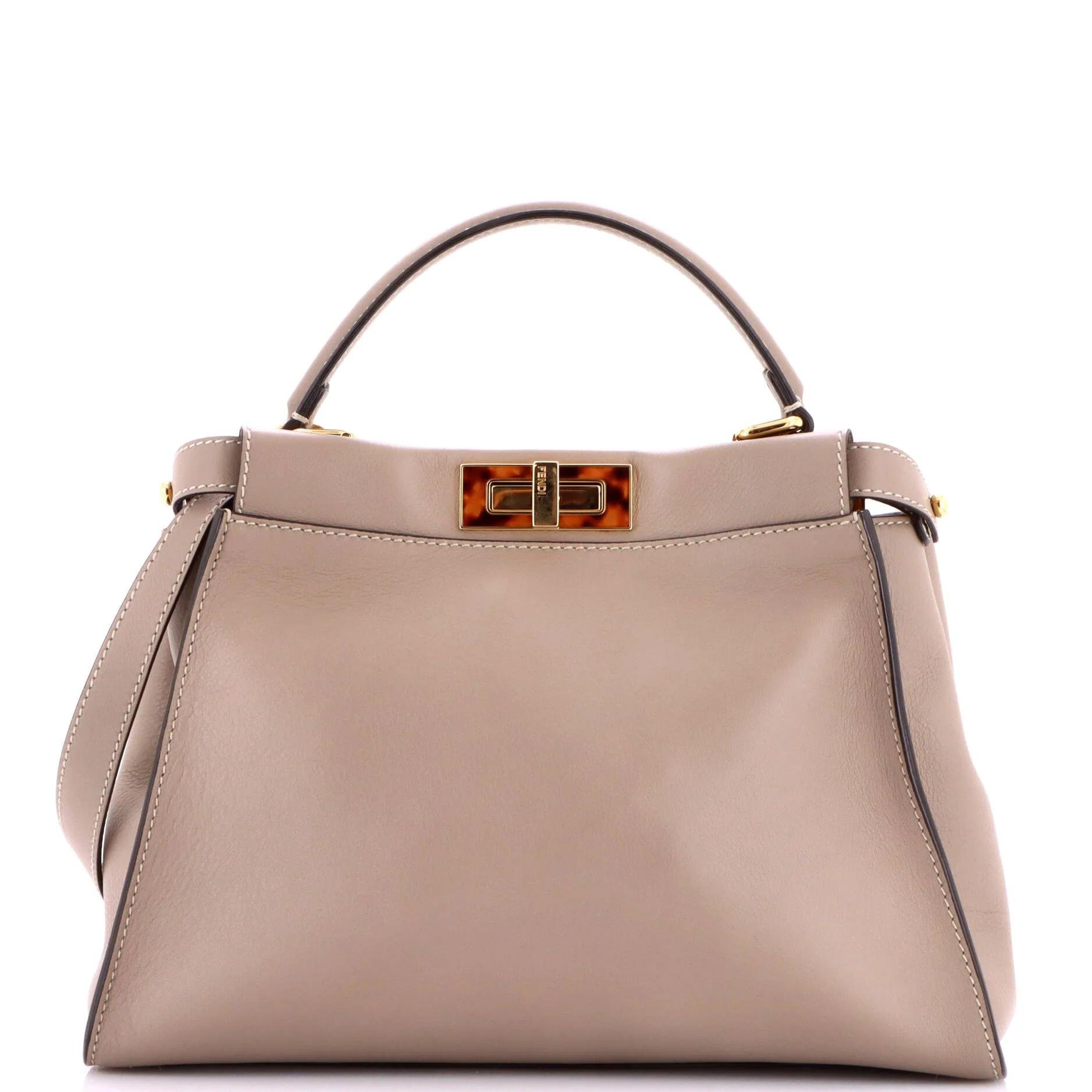 Leather handbag