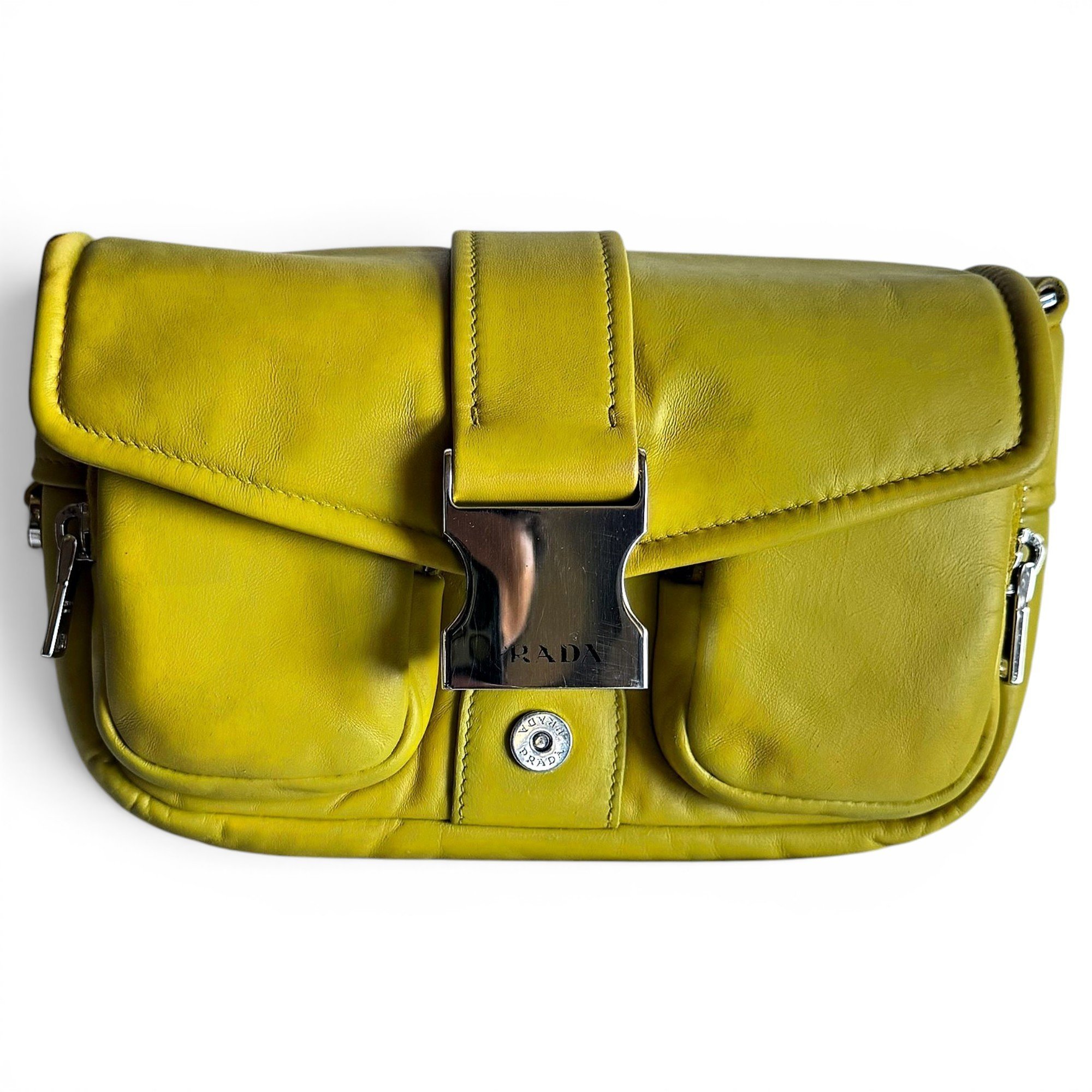 Prada Pocket leather bag