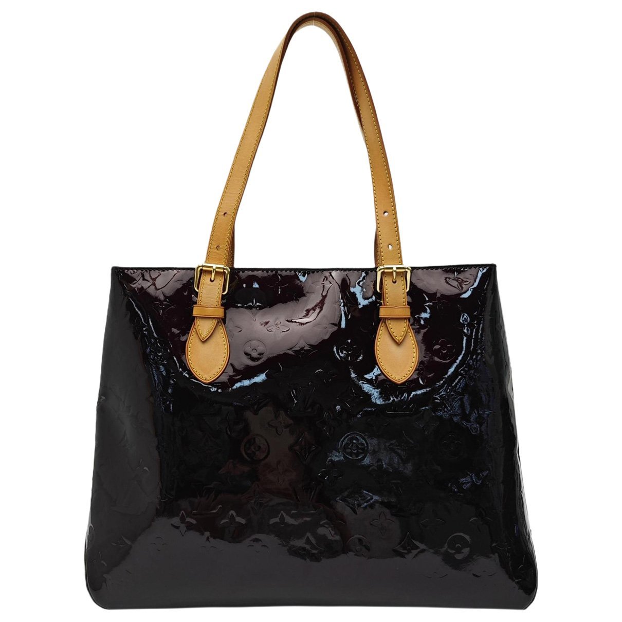 Brentwood patent leather handbag