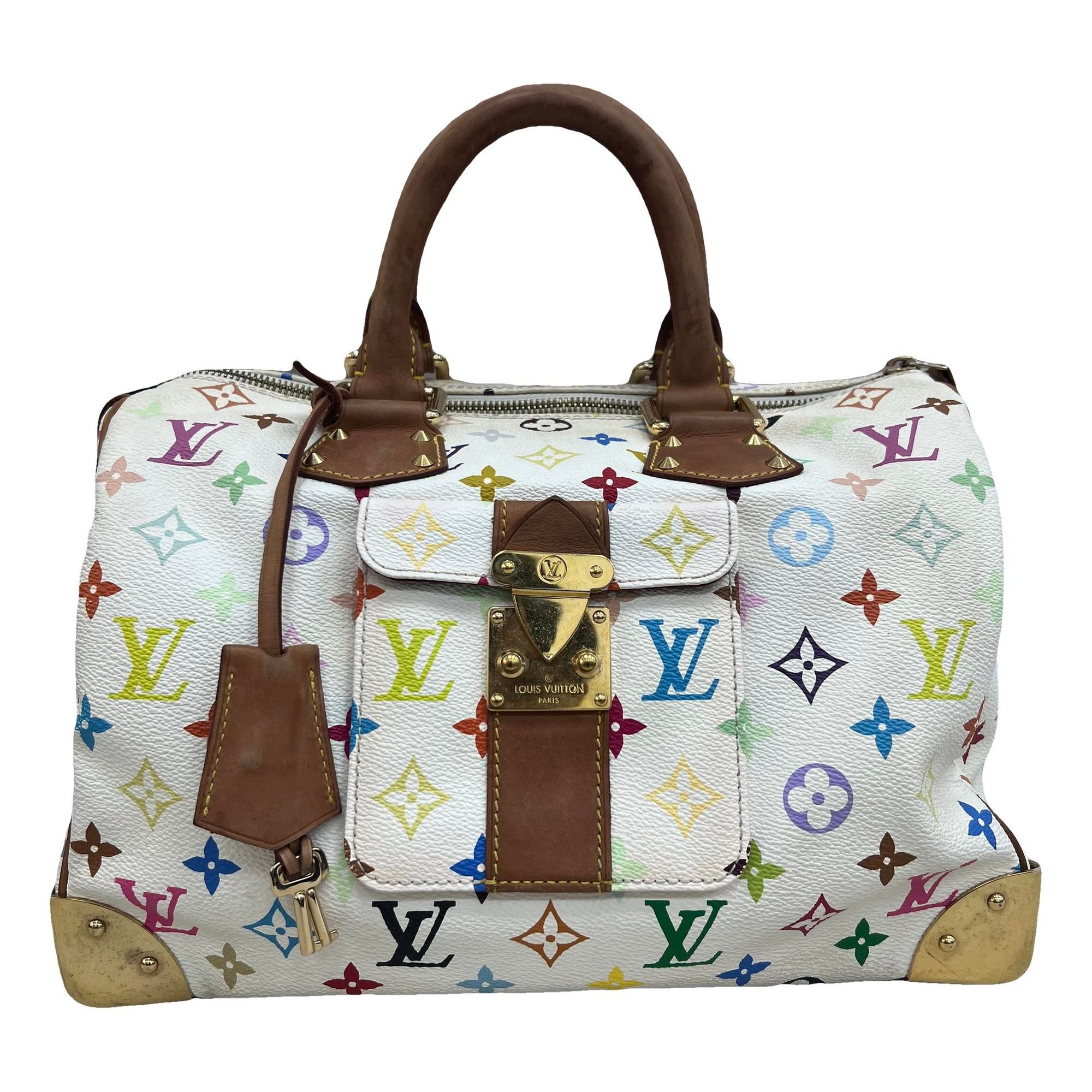 Speedy leather handbag