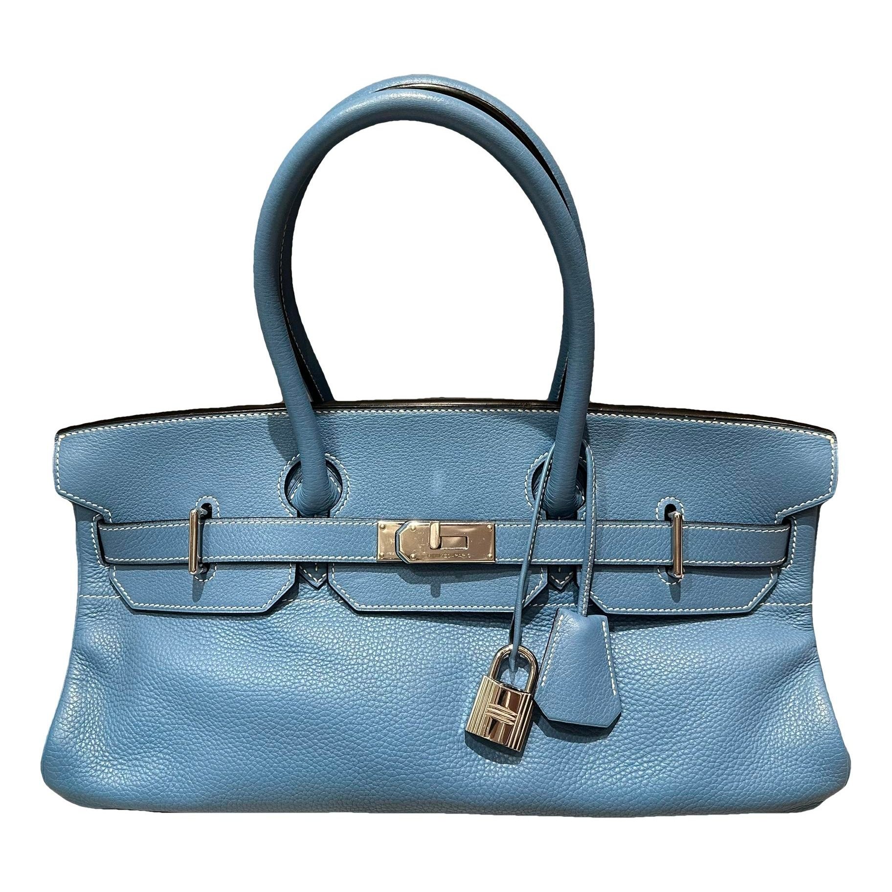 Birkin Shoulder leather handbag